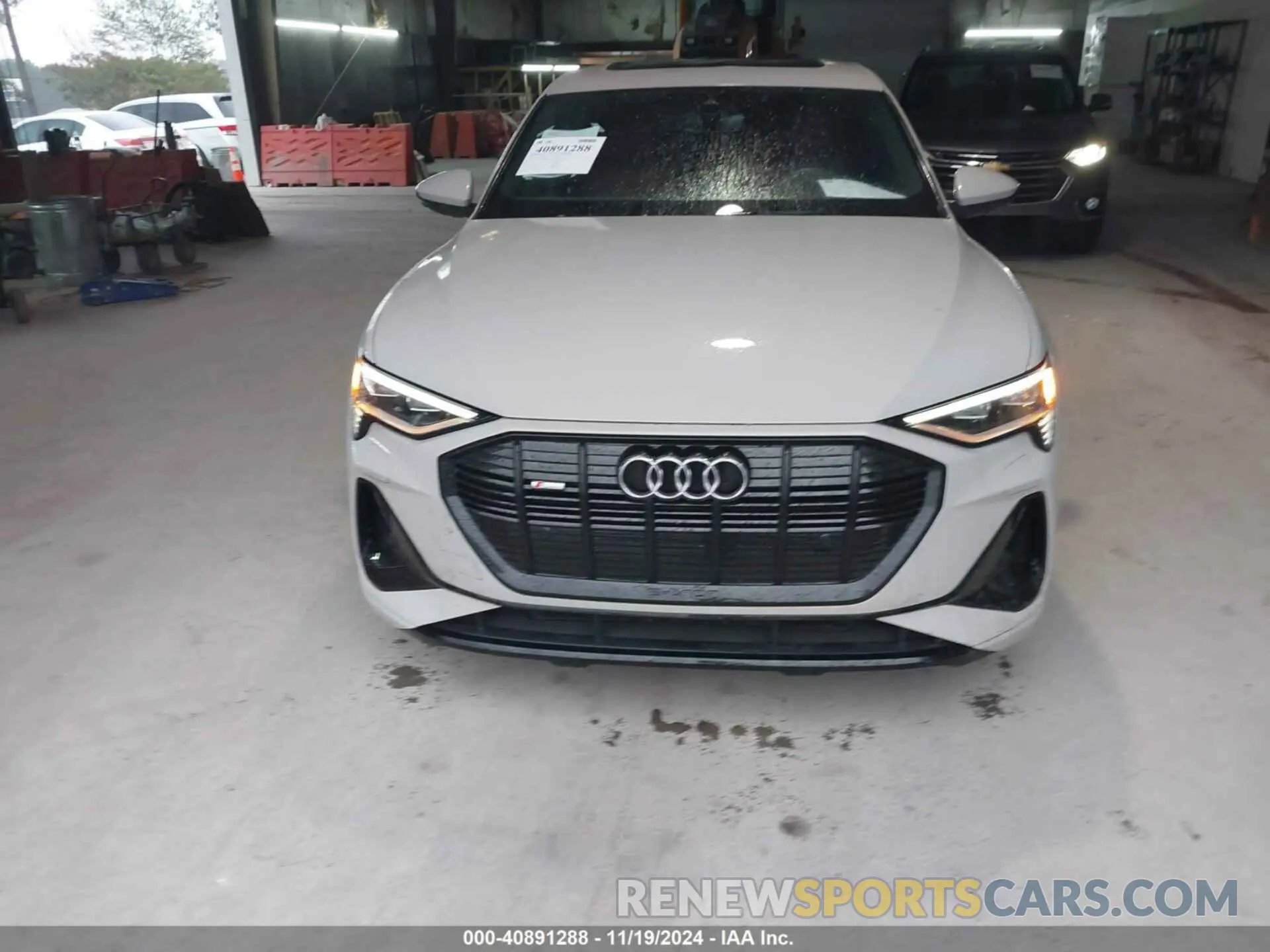13 fotografías del automóvil dañado WA11AAGE3MB026072 AUDI E-TRON SPORTBACK 2021