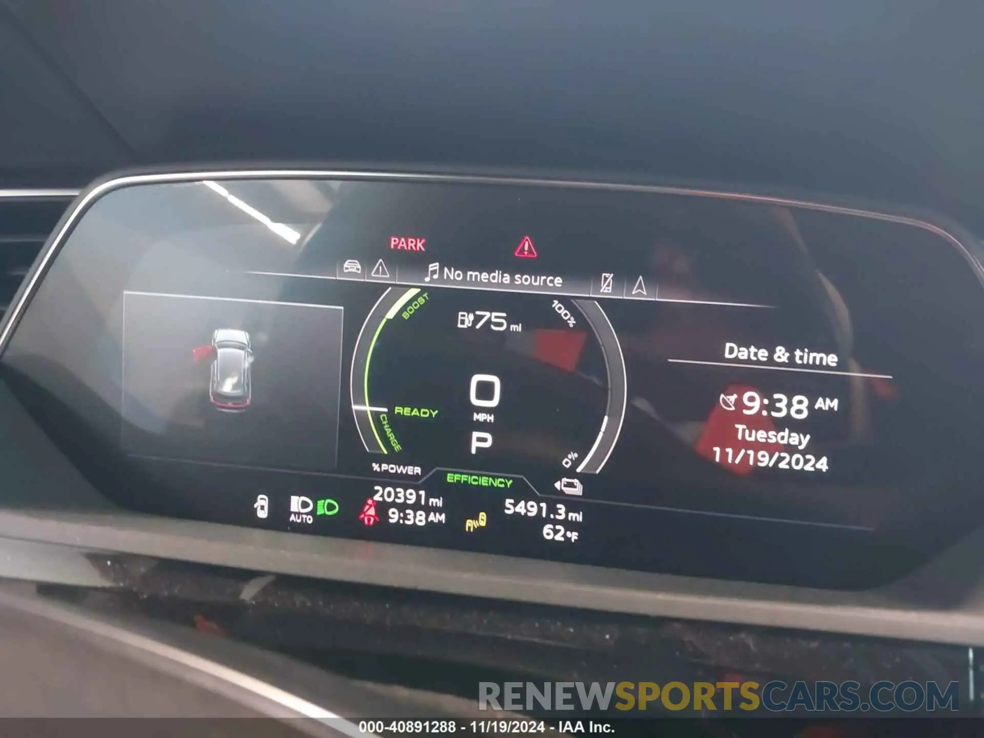 7 fotografías del automóvil dañado WA11AAGE3MB026072 AUDI E-TRON SPORTBACK 2021