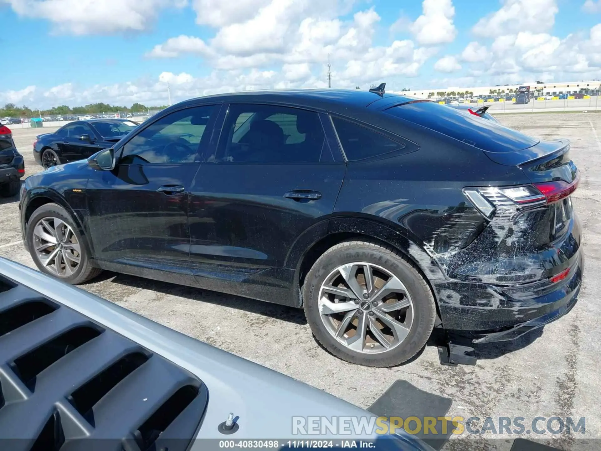14 fotografías del automóvil dañado WA11AAGE6MB001733 AUDI E-TRON SPORTBACK 2021