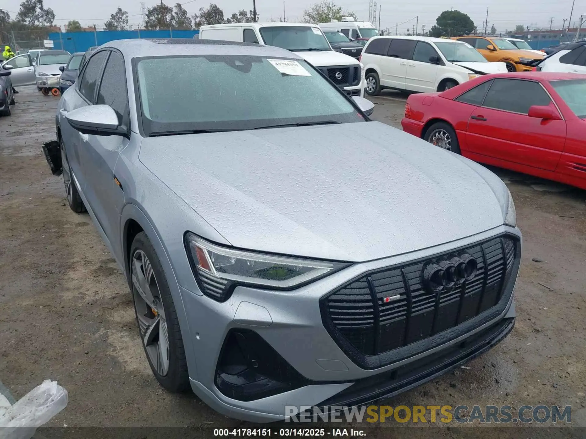 1 fotografías del automóvil dañado WA13AAGE0NB036424 AUDI E-TRON SPORTBACK 2022