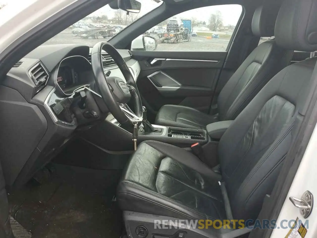 7 fotografías del automóvil dañado WA1AECF31K1082837 AUDI Q3 2019