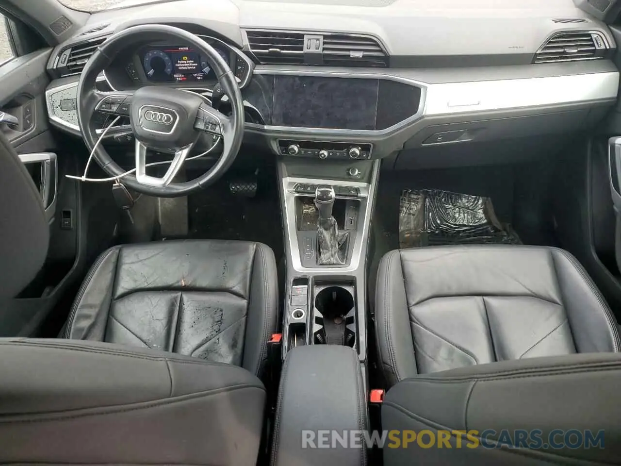 8 fotografías del automóvil dañado WA1AECF31K1082837 AUDI Q3 2019