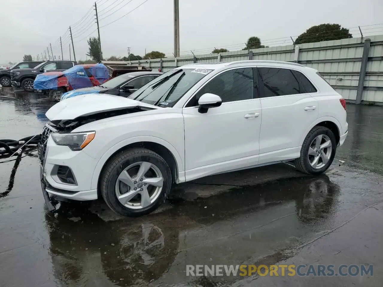 1 fotografías del automóvil dañado WA1AECF32K1073242 AUDI Q3 2019