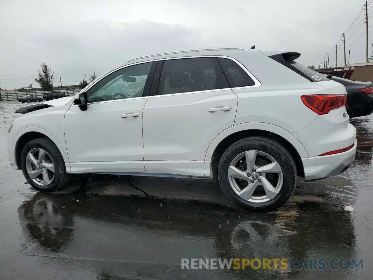 2 fotografías del automóvil dañado WA1AECF32K1073242 AUDI Q3 2019