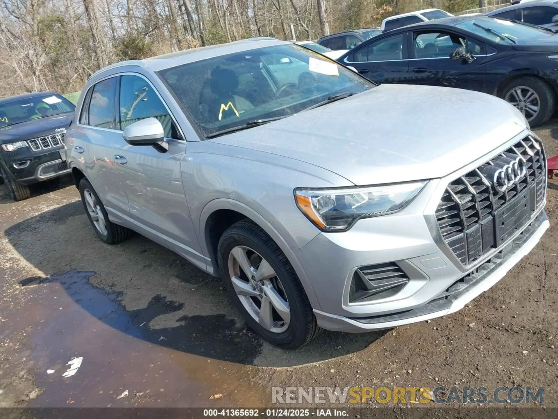 1 fotografías del automóvil dañado WA1AECF32K1078022 AUDI Q3 2019