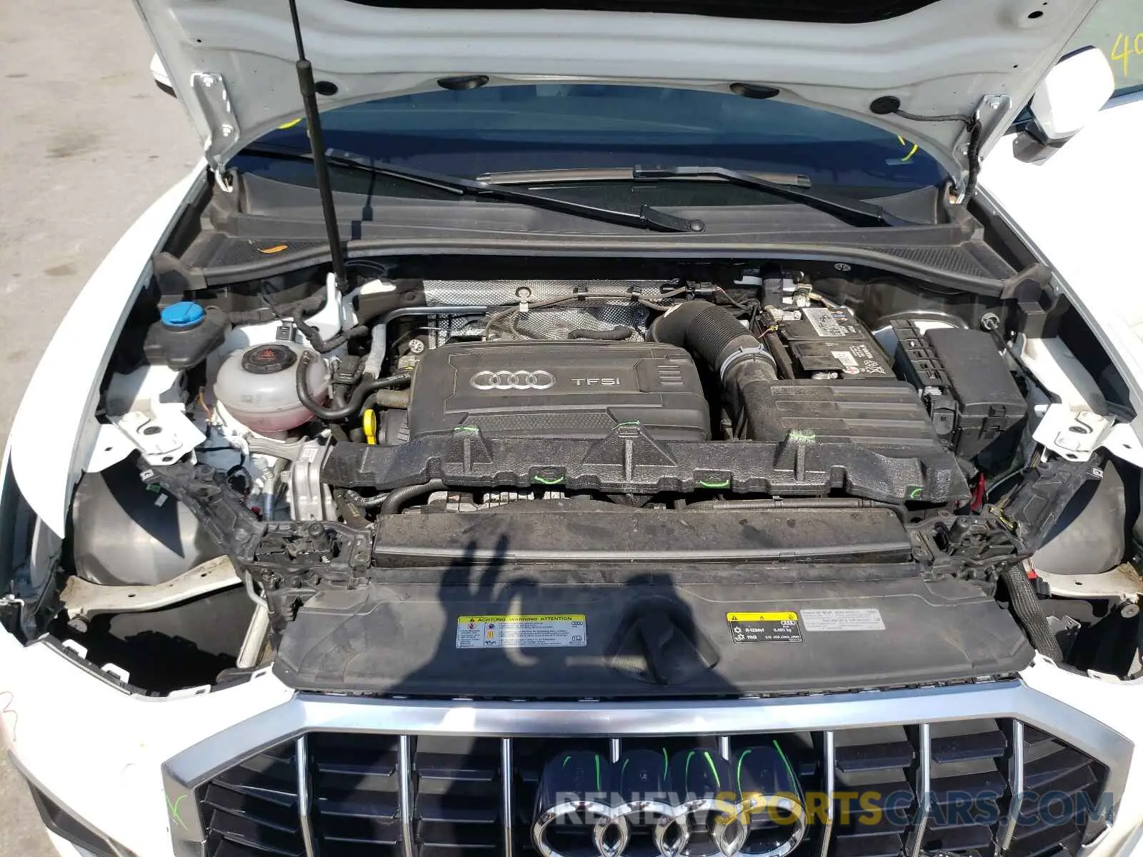 7 fotografías del automóvil dañado WA1AECF32K1079087 AUDI Q3 2019