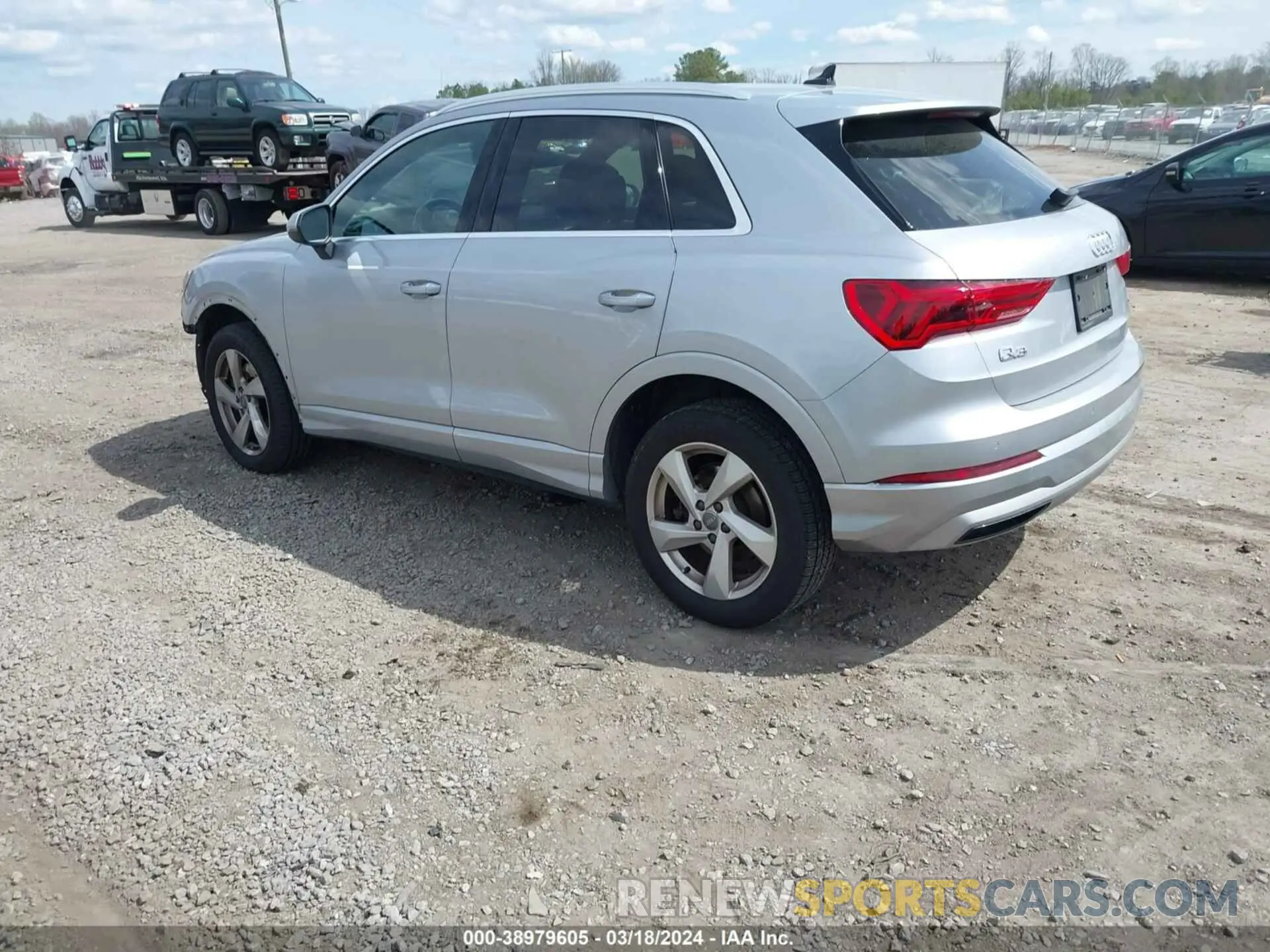3 fotografías del automóvil dañado WA1AECF35K1073462 AUDI Q3 2019
