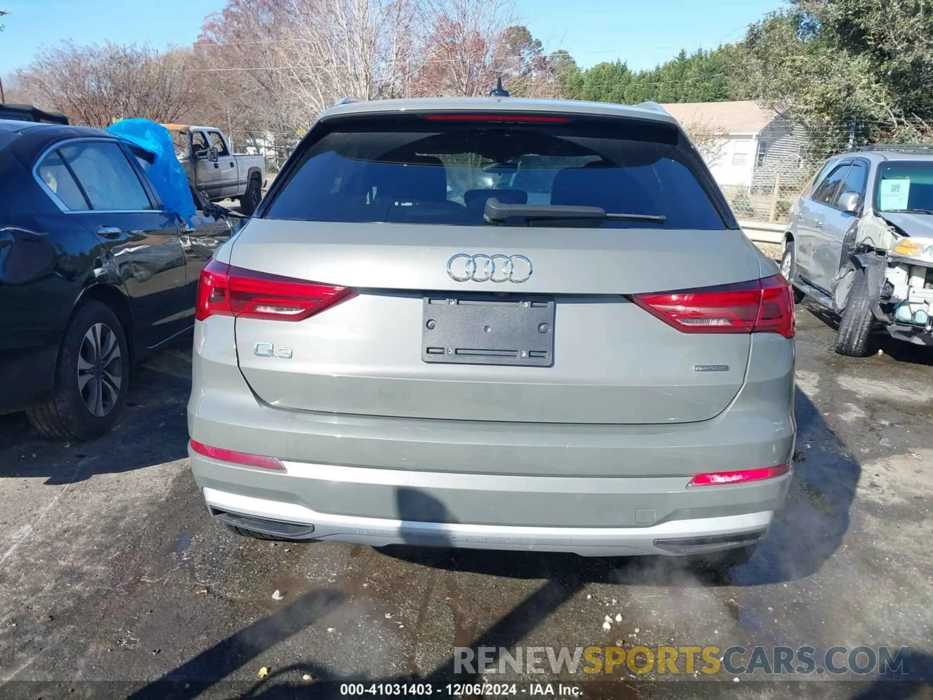 16 fotografías del automóvil dañado WA1AECF35K1079486 AUDI Q3 2019