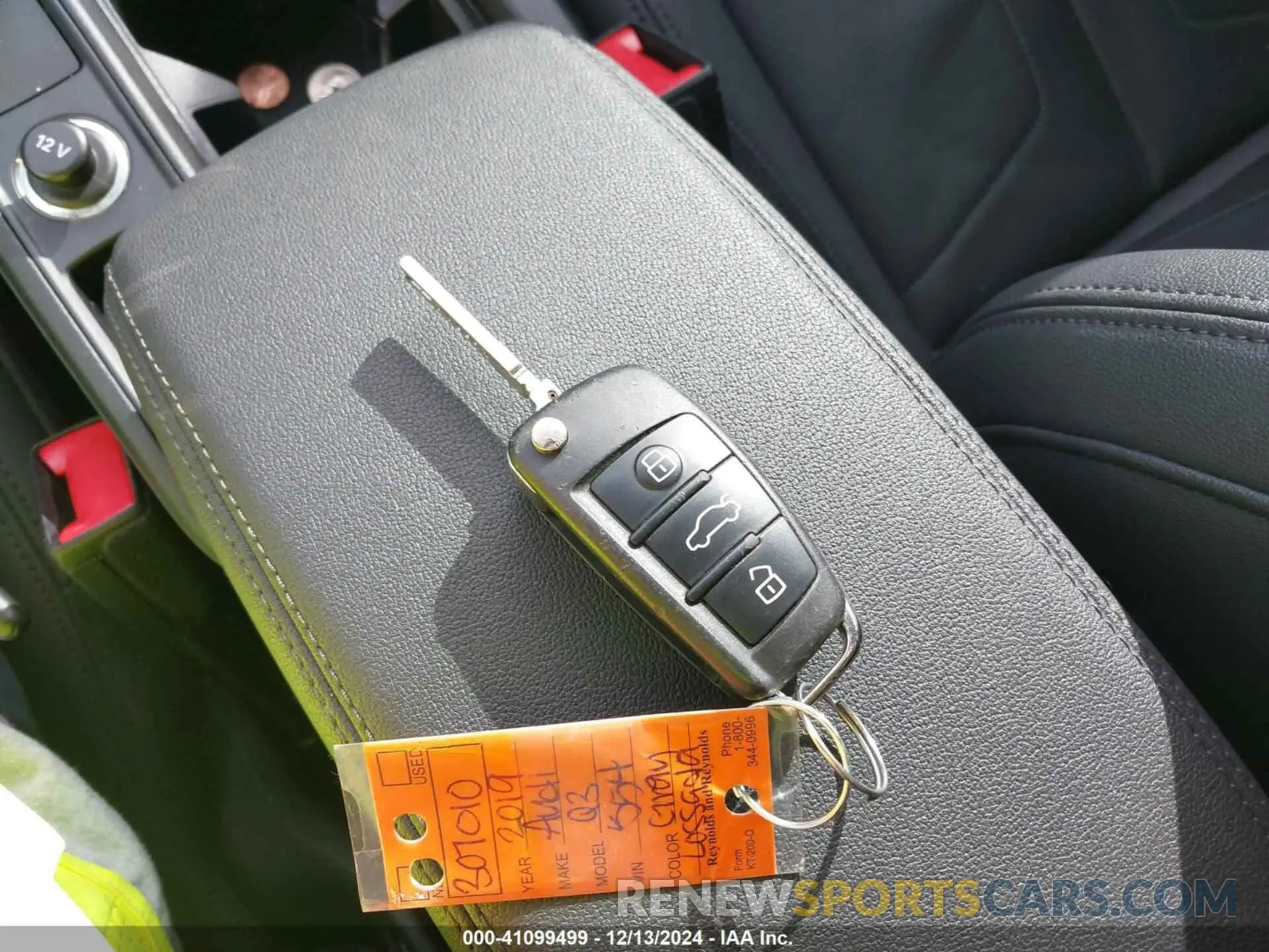 11 fotografías del automóvil dañado WA1AECF37K1076492 AUDI Q3 2019
