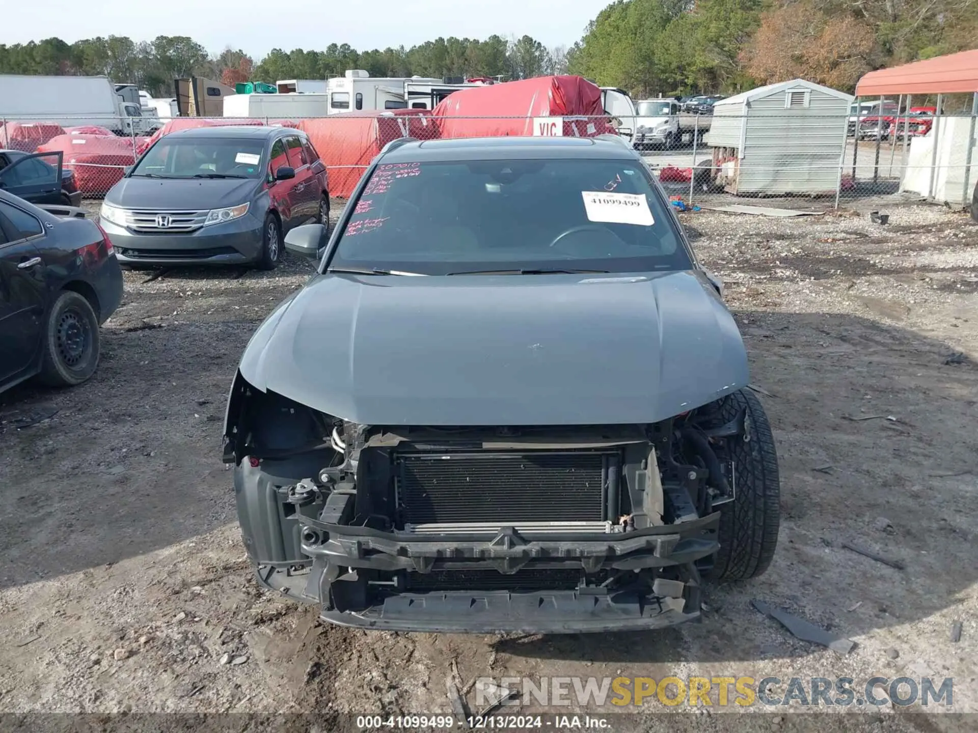 12 fotografías del automóvil dañado WA1AECF37K1076492 AUDI Q3 2019