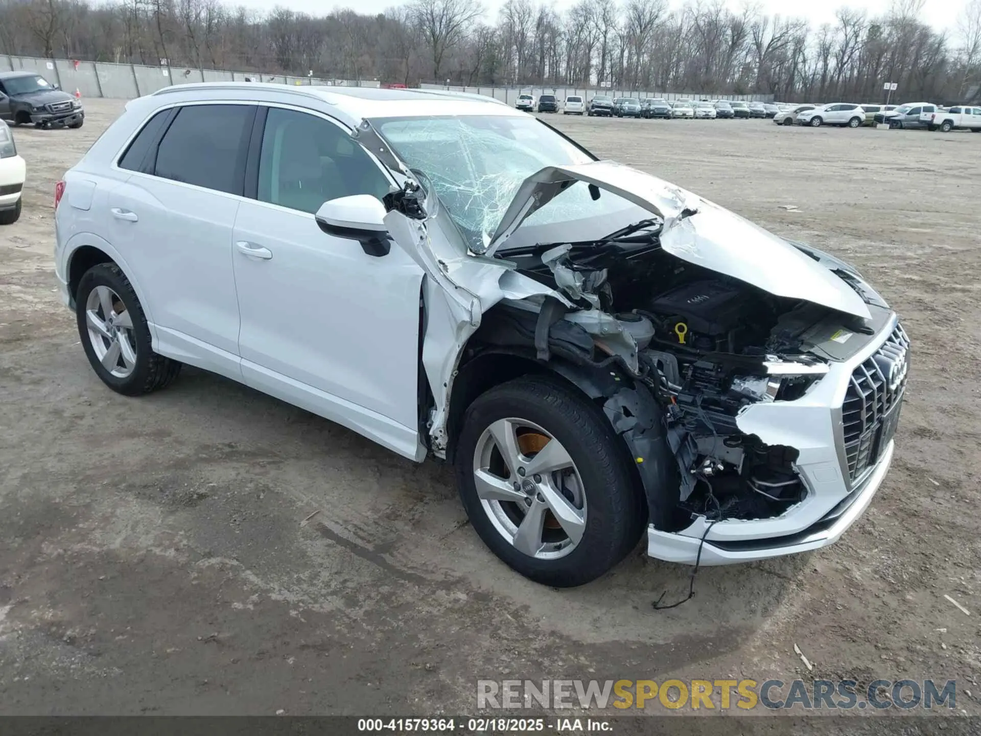 1 fotografías del automóvil dañado WA1BECF31K1082373 AUDI Q3 2019