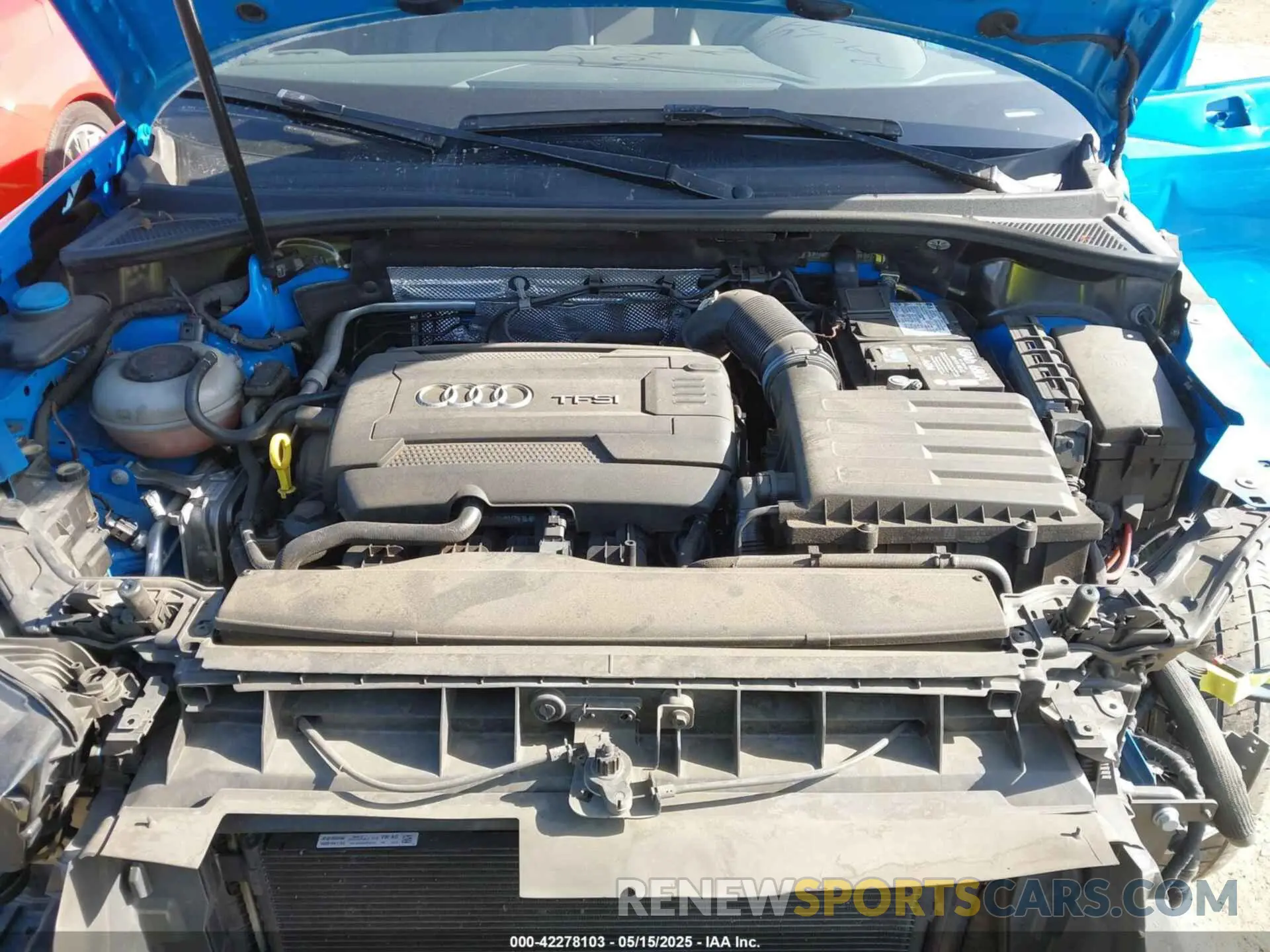 10 fotografías del automóvil dañado WA1DECF31K1082804 AUDI Q3 2019