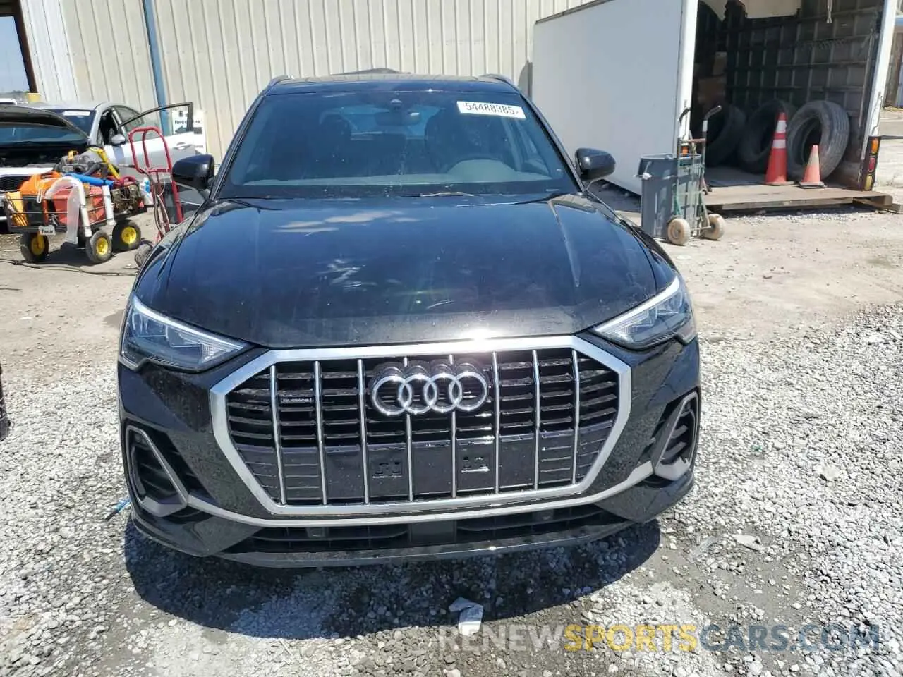 5 fotografías del automóvil dañado WA1DECF34K1082280 AUDI Q3 2019