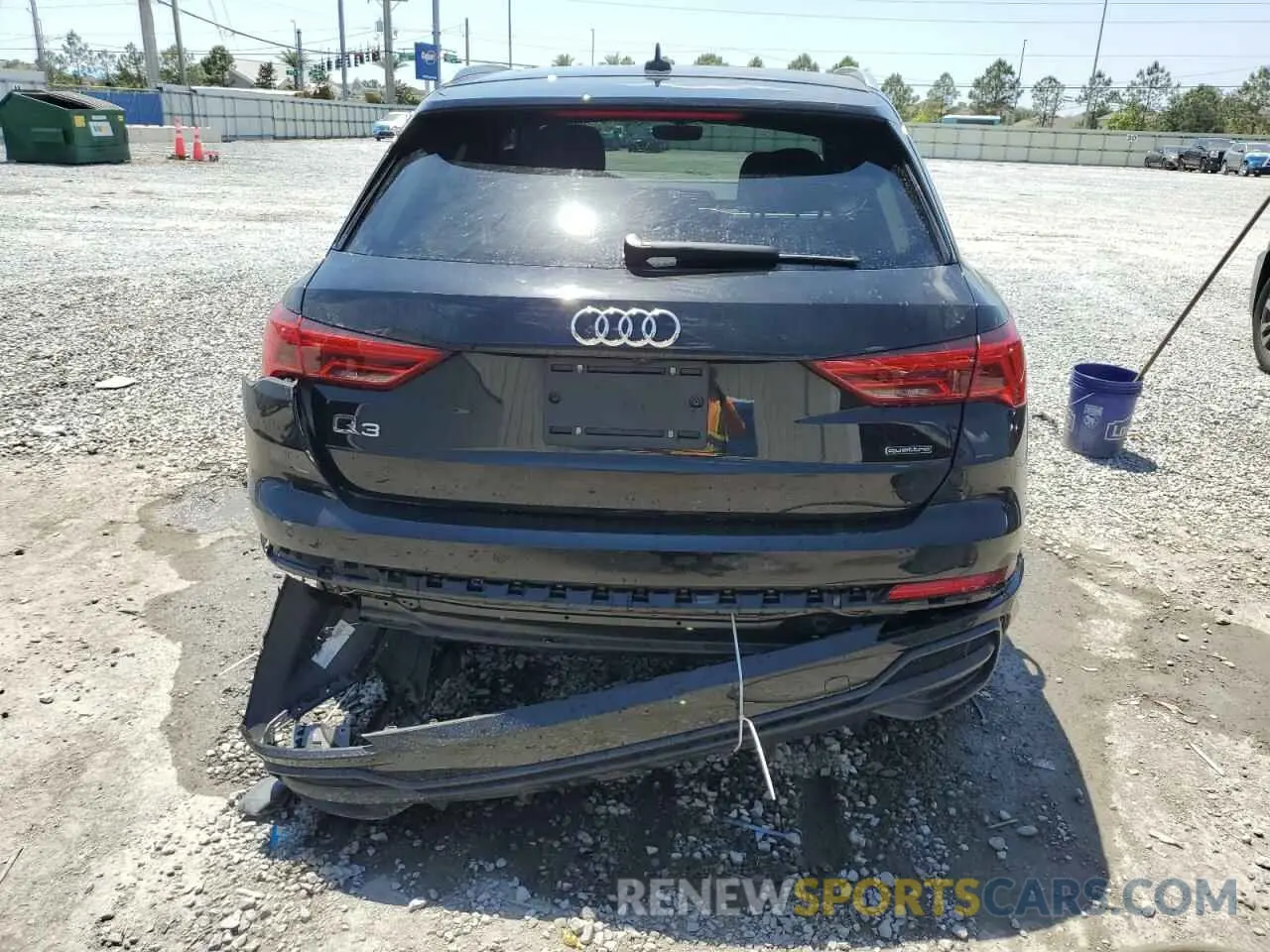 6 fotografías del automóvil dañado WA1DECF34K1082280 AUDI Q3 2019