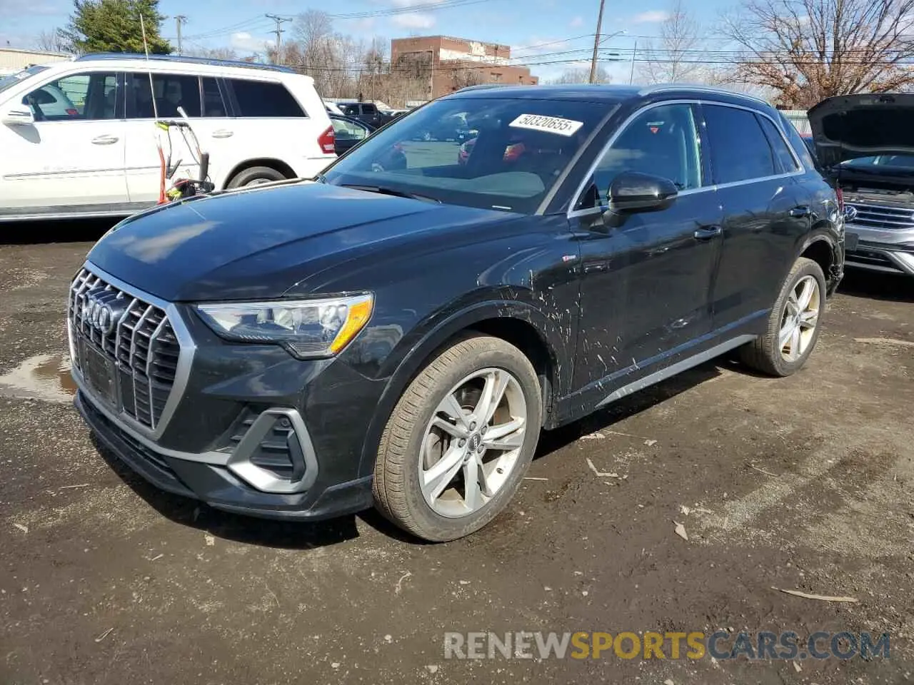 1 fotografías del automóvil dañado WA1DECF35K1083132 AUDI Q3 2019