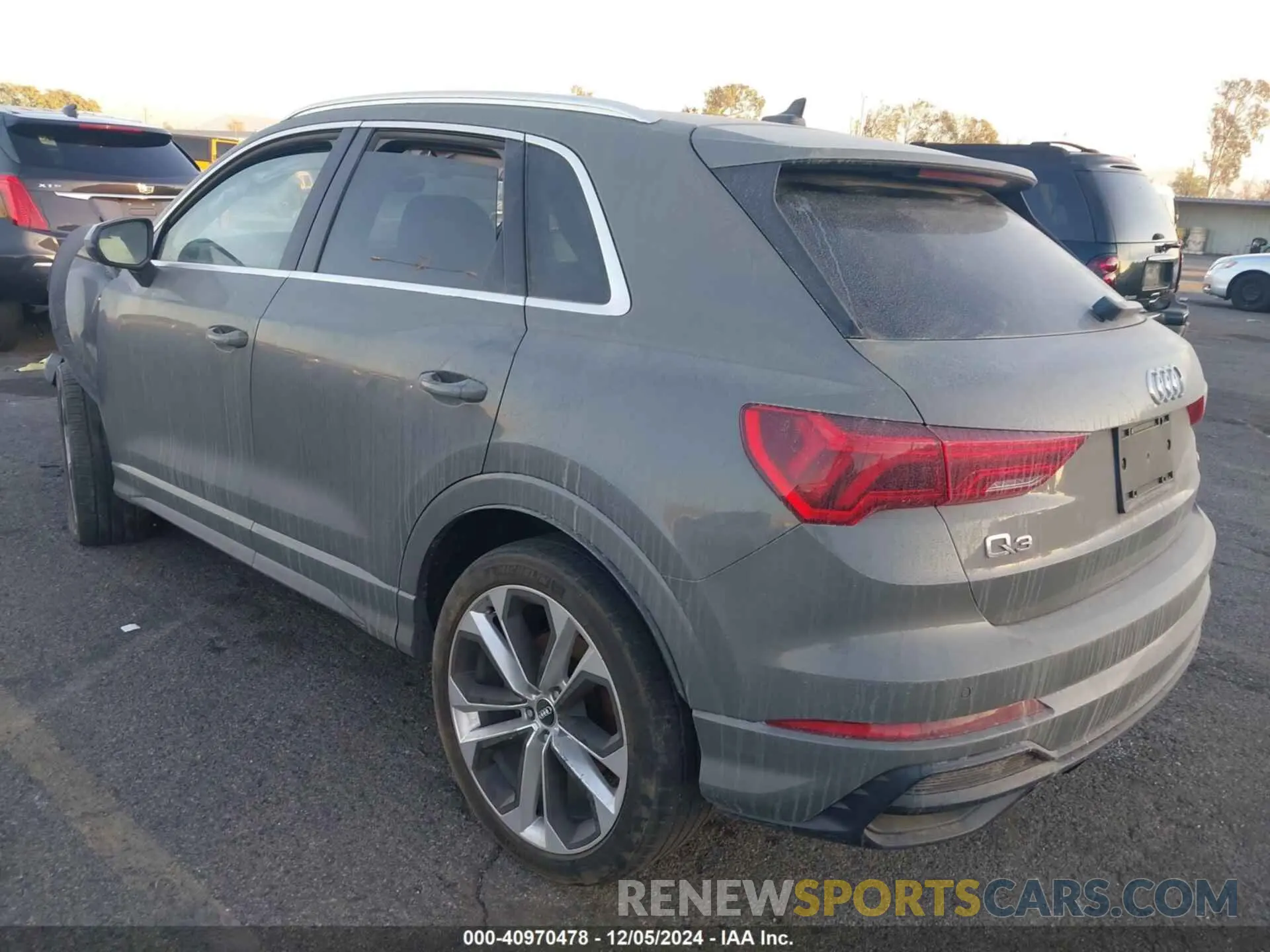 3 fotografías del automóvil dañado WA1EECF30K1070082 AUDI Q3 2019