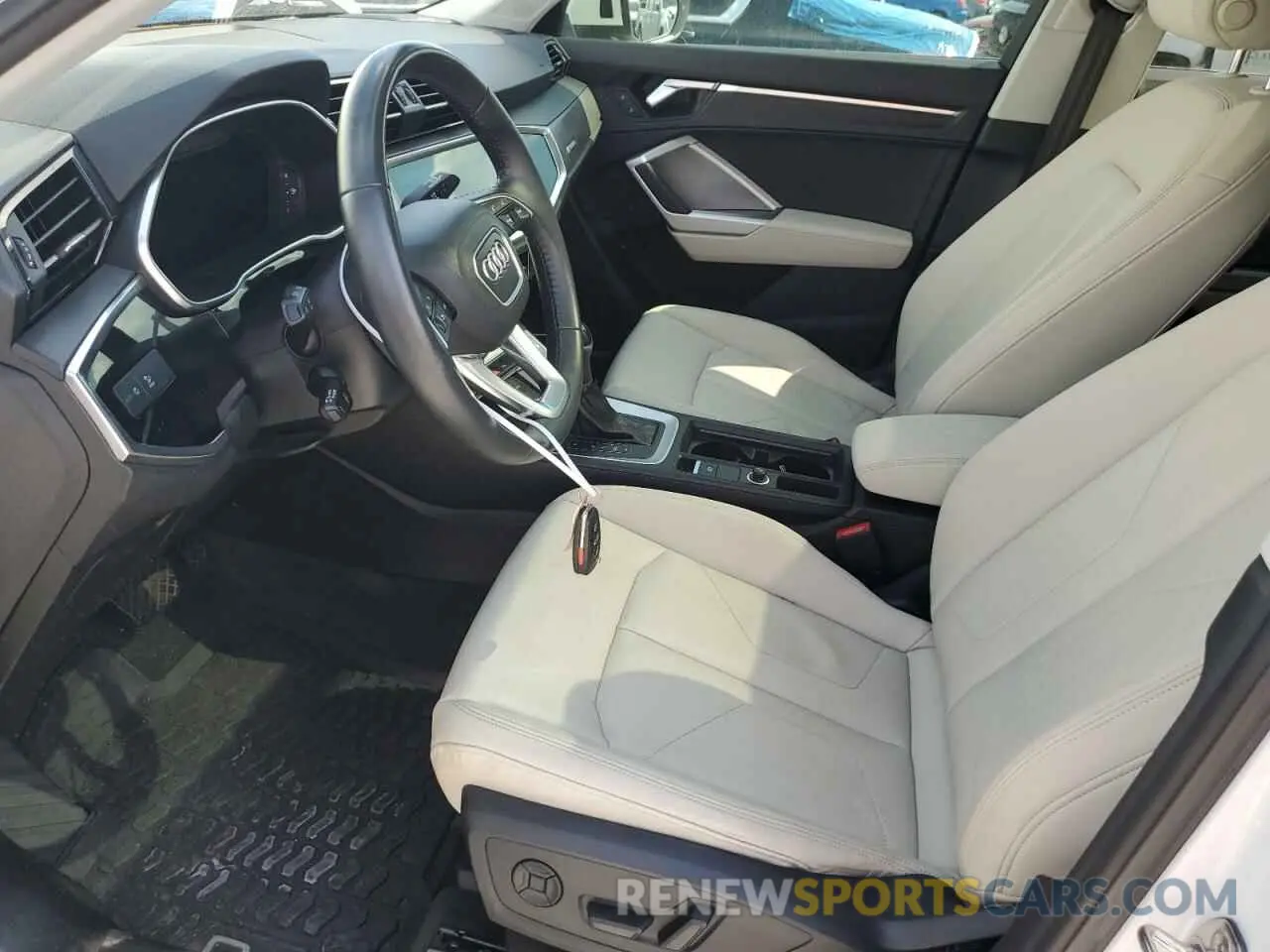 7 fotografías del automóvil dañado WA1EECF33K1071226 AUDI Q3 2019