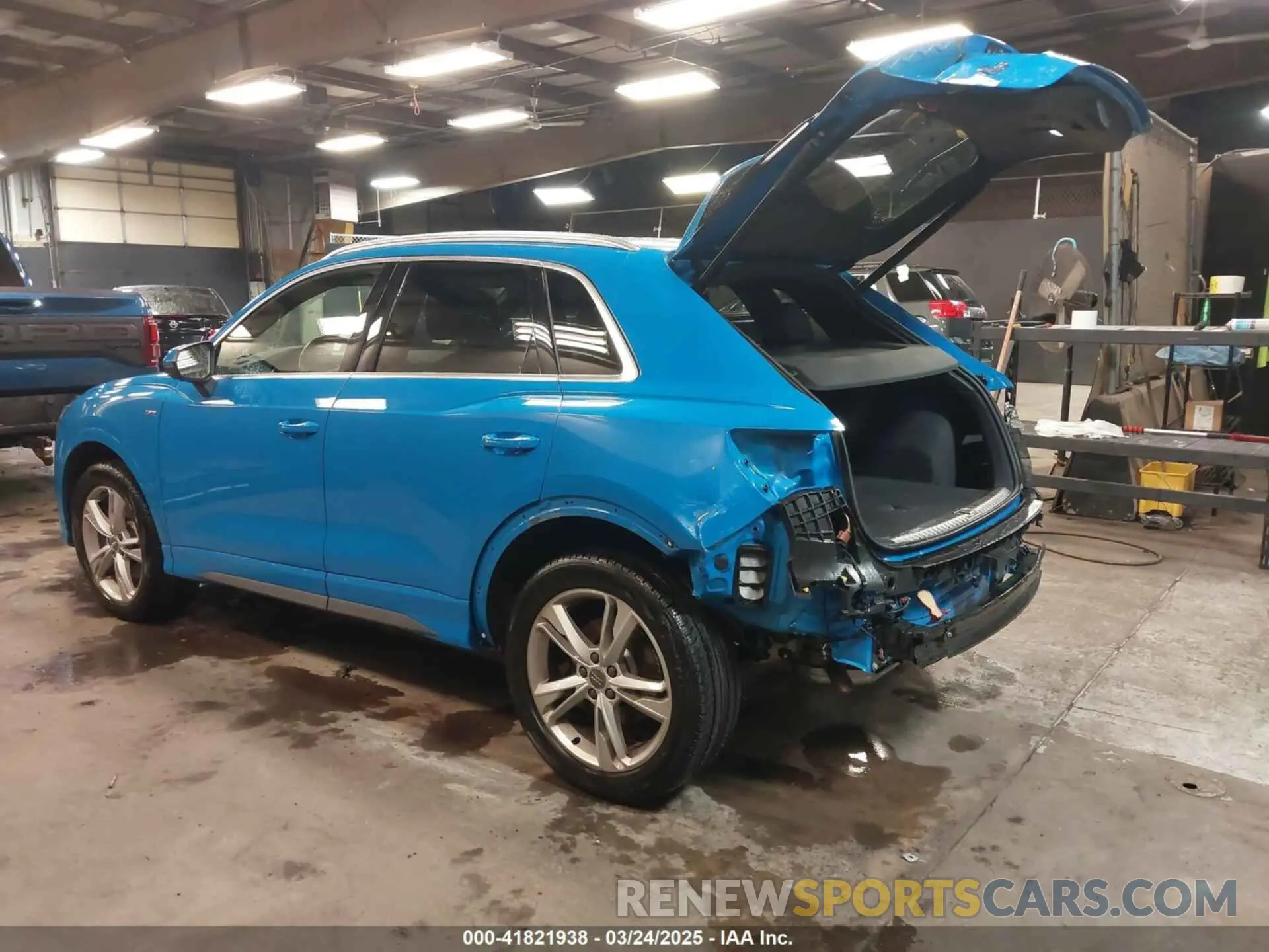 3 fotografías del automóvil dañado WA1EECF33K1084770 AUDI Q3 2019