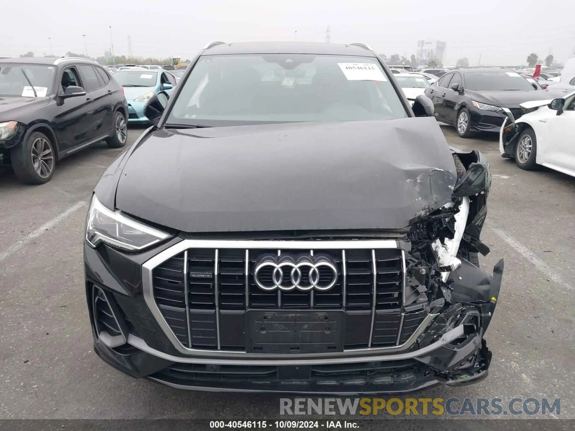 12 fotografías del automóvil dañado WA1EECF35K1069171 AUDI Q3 2019