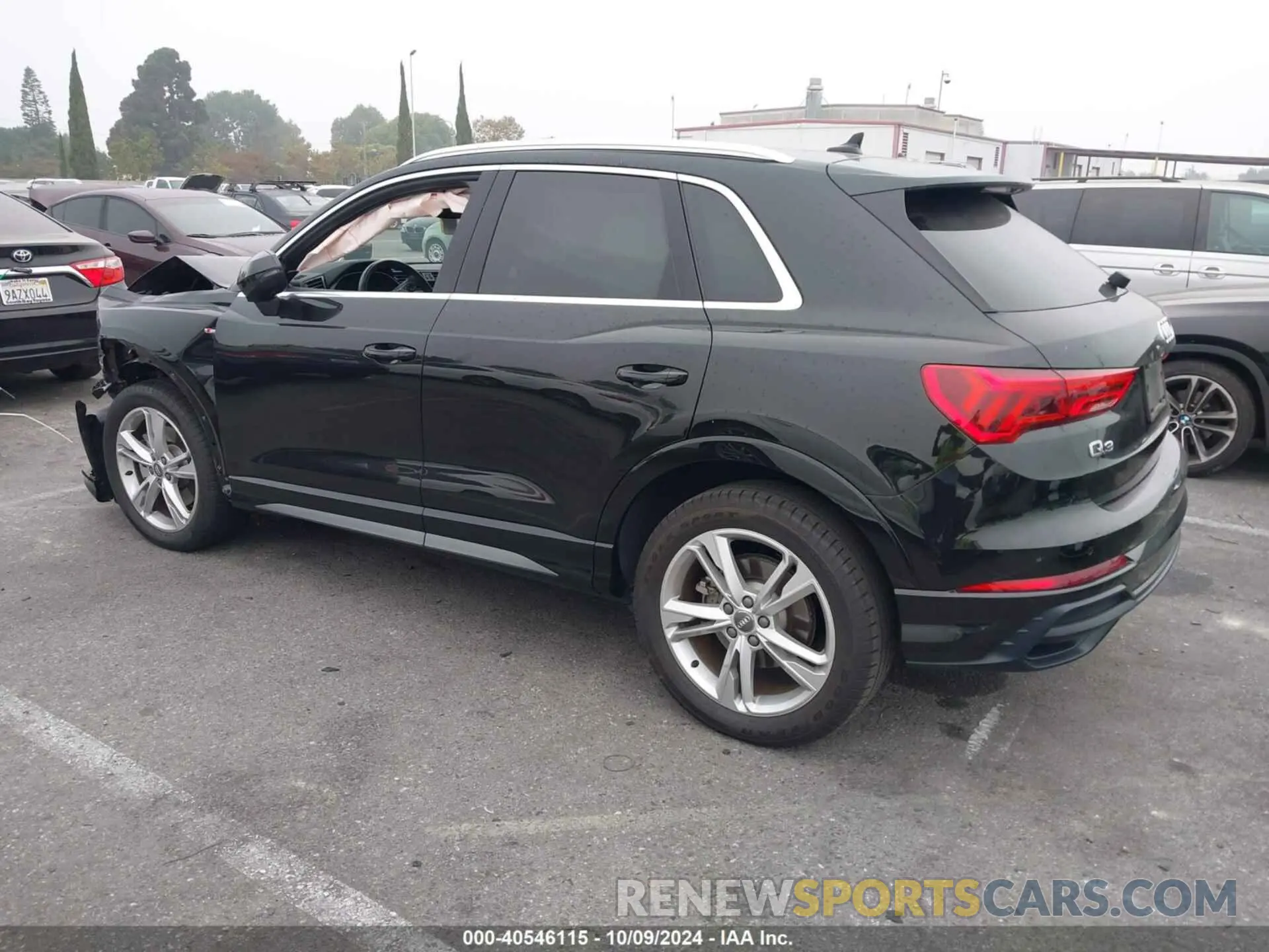 14 fotografías del automóvil dañado WA1EECF35K1069171 AUDI Q3 2019