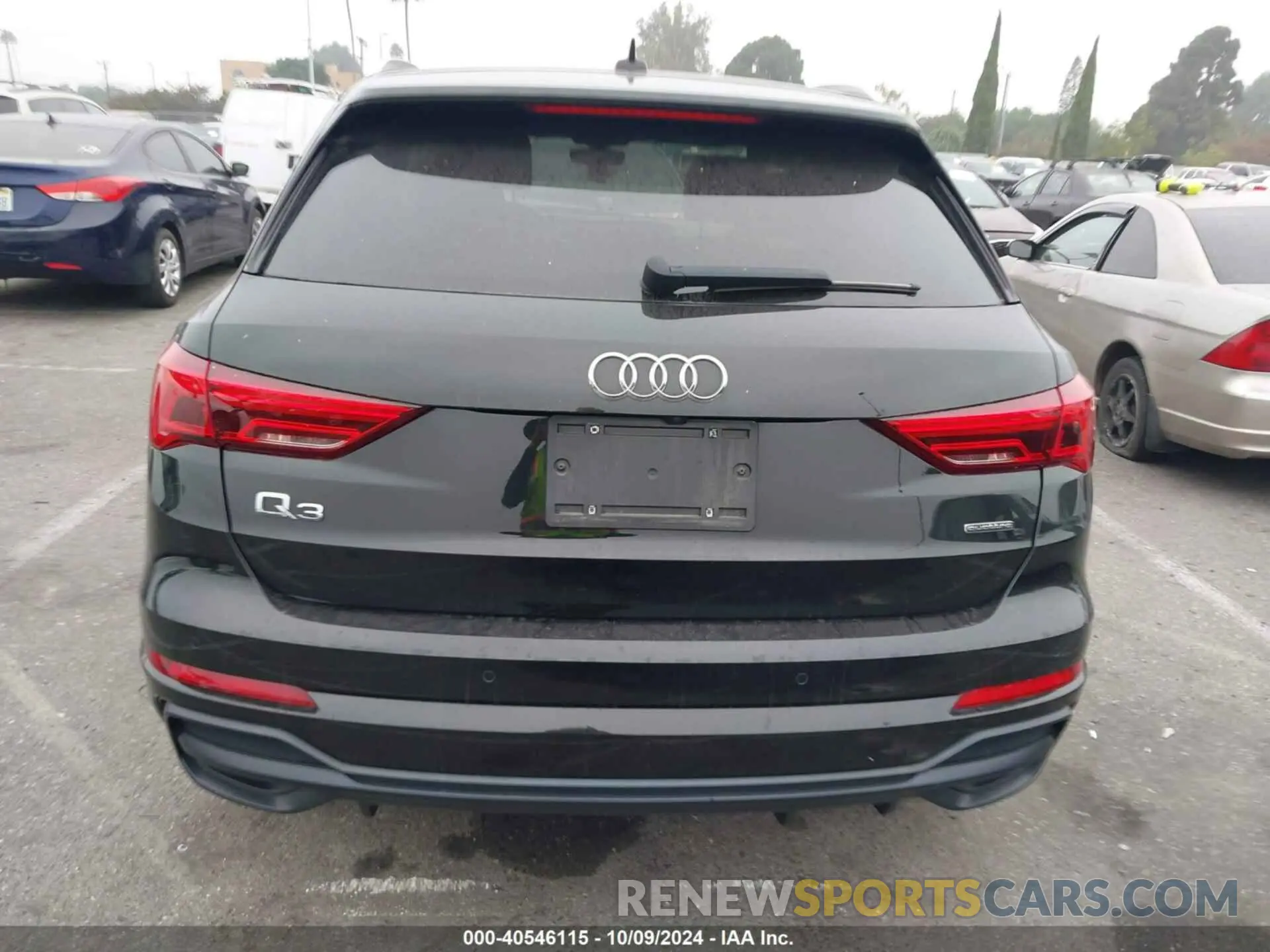 16 fotografías del automóvil dañado WA1EECF35K1069171 AUDI Q3 2019