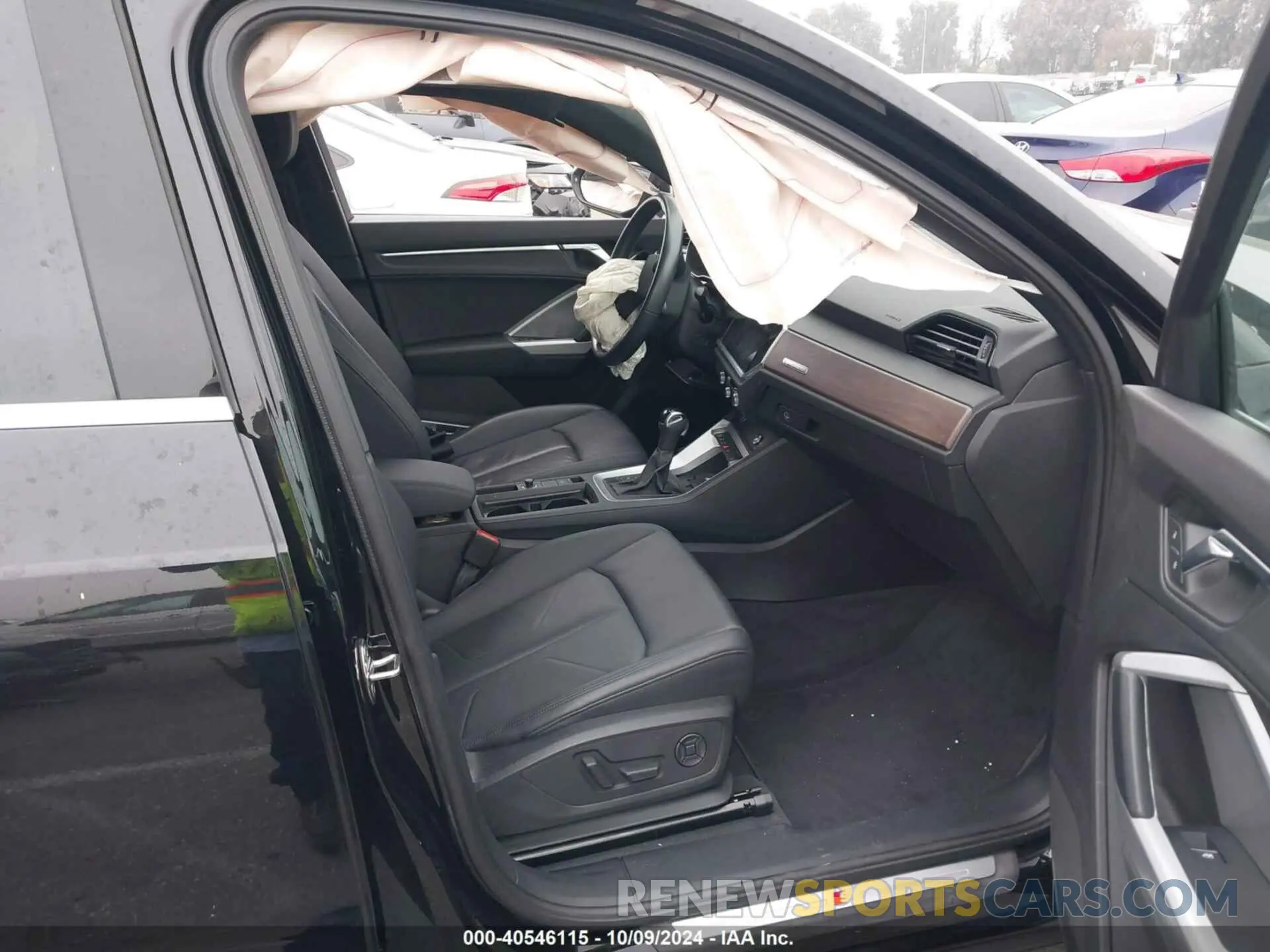 5 fotografías del automóvil dañado WA1EECF35K1069171 AUDI Q3 2019