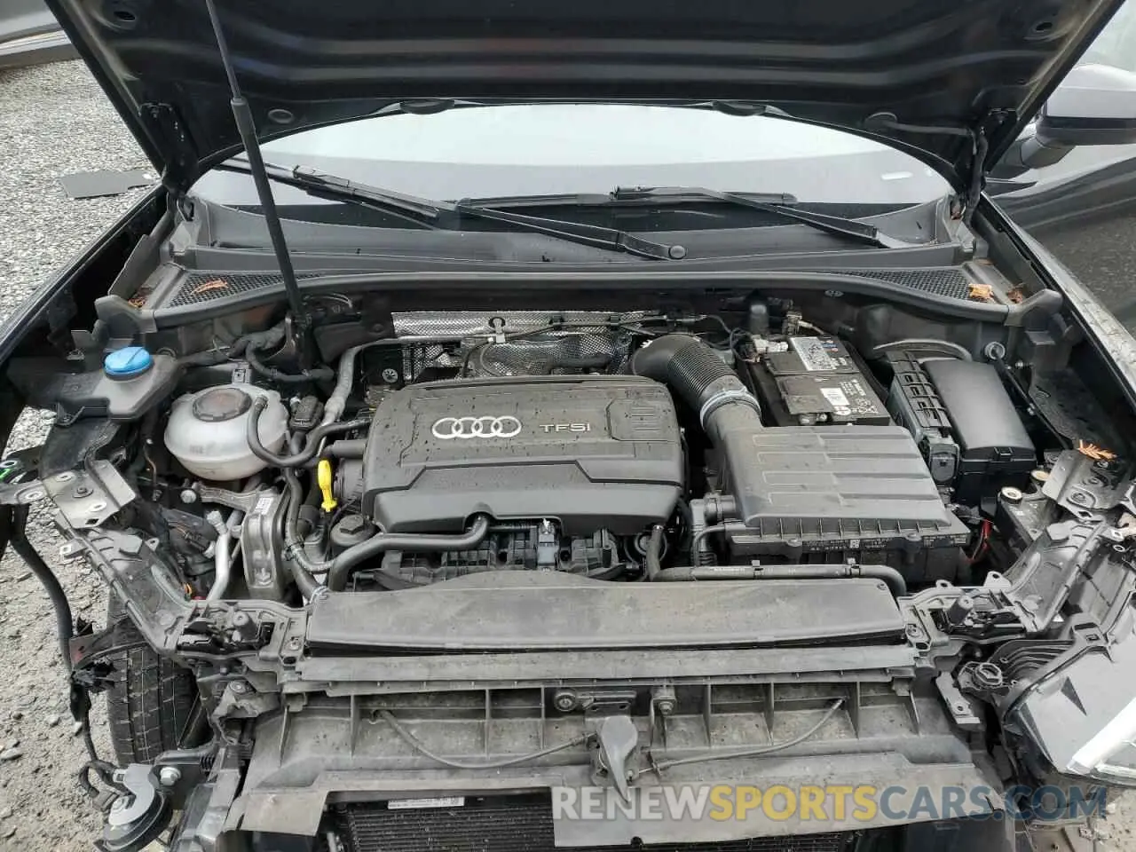 12 fotografías del automóvil dañado WA1EECF37K1065445 AUDI Q3 2019