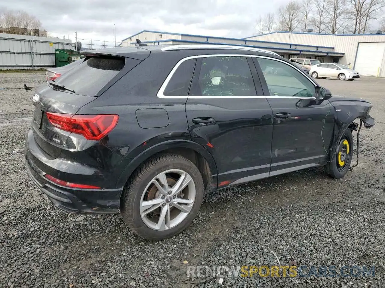 3 fotografías del automóvil dañado WA1EECF37K1065445 AUDI Q3 2019