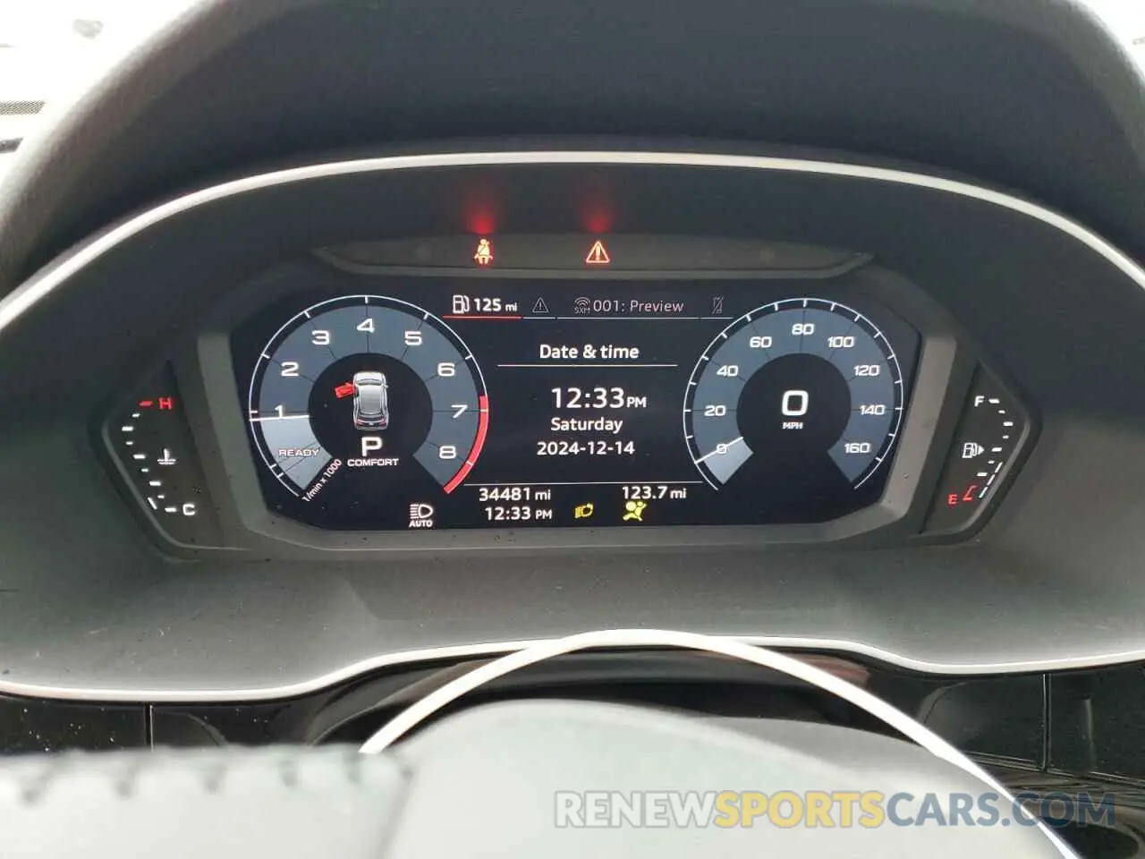 9 fotografías del automóvil dañado WA1EECF37K1065445 AUDI Q3 2019