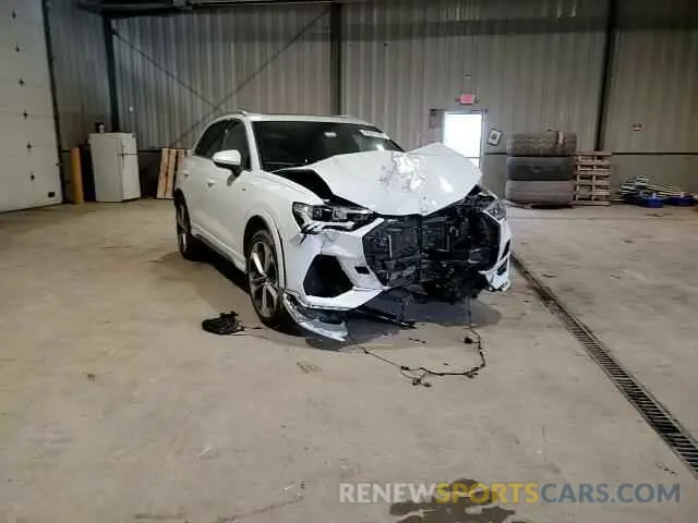 12 fotografías del automóvil dañado WA1EECF37K1086389 AUDI Q3 2019