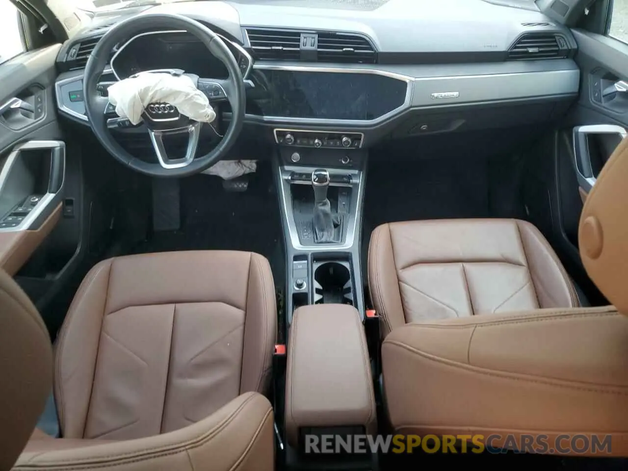 8 fotografías del automóvil dañado WA1EECF37K1086389 AUDI Q3 2019