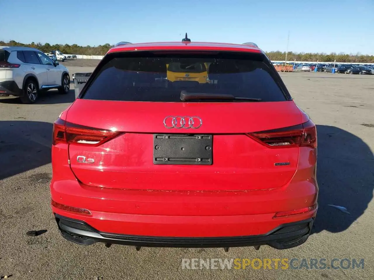 6 fotografías del automóvil dañado WA1FECF34K1072938 AUDI Q3 2019