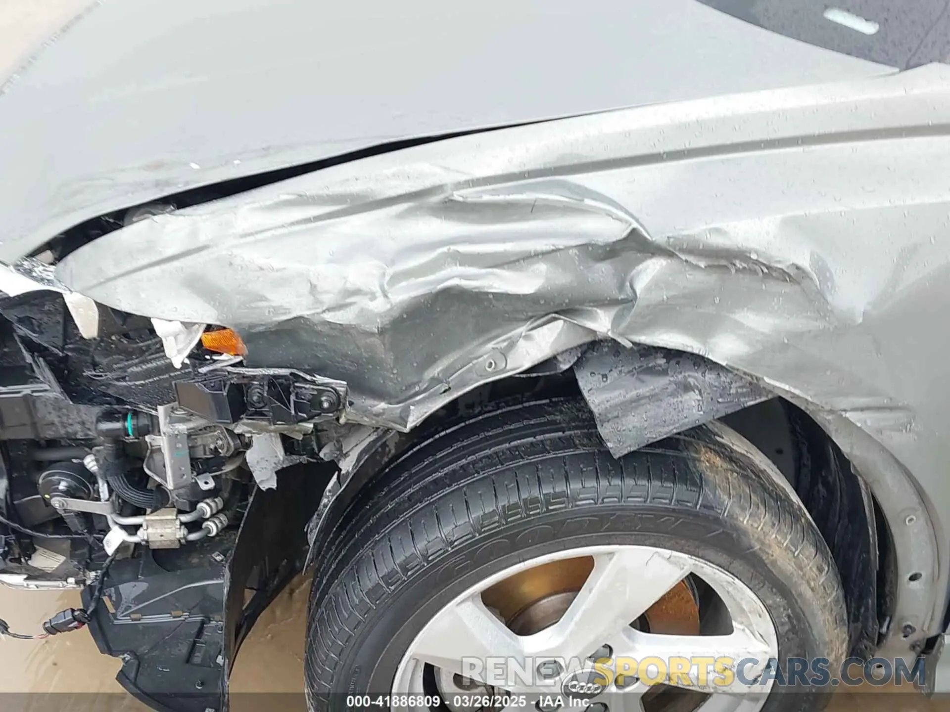 6 fotografías del automóvil dañado WA1AECF30L1052472 AUDI Q3 2020