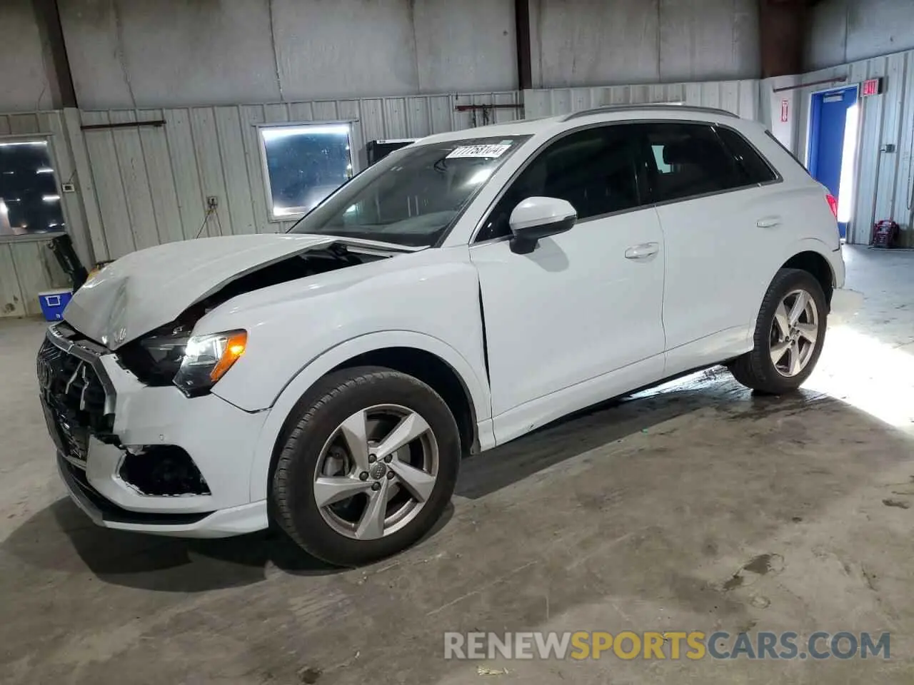 1 fotografías del automóvil dañado WA1AECF30L1071331 AUDI Q3 2020