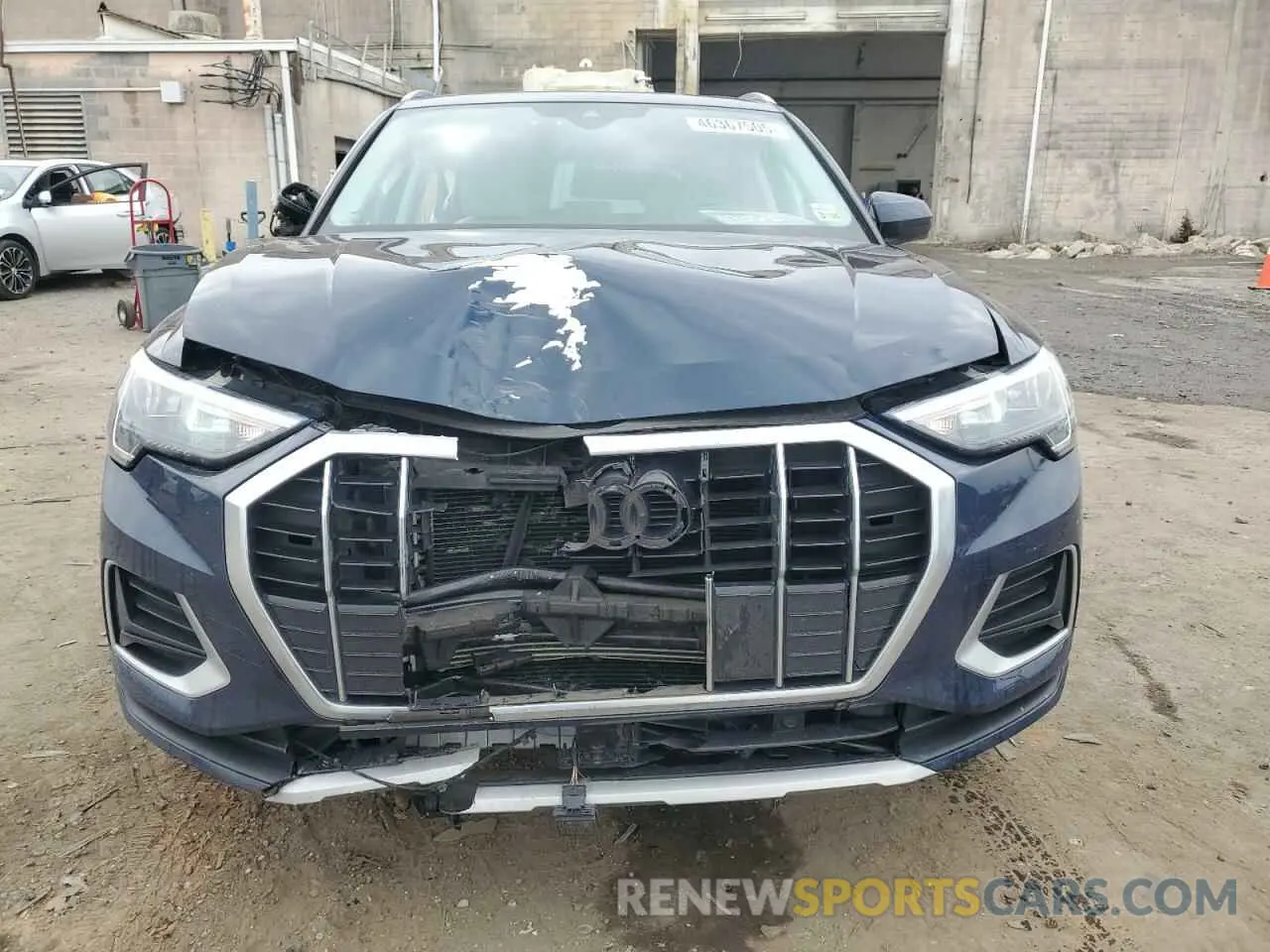 5 fotografías del automóvil dañado WA1AECF31L1010392 AUDI Q3 2020