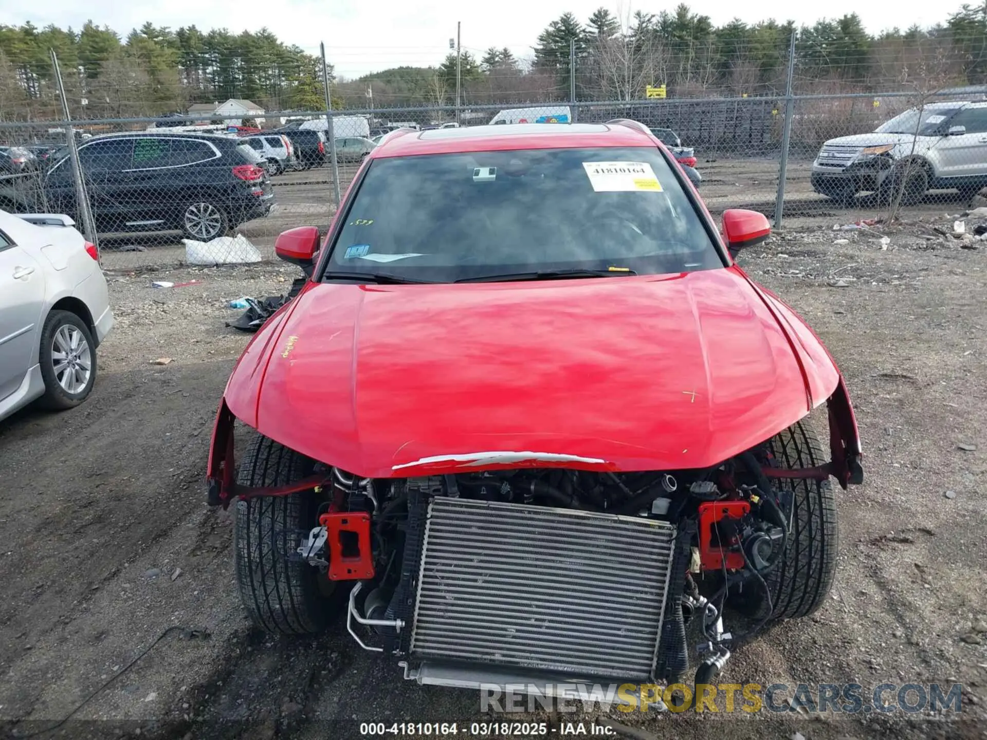13 fotografías del automóvil dañado WA1AECF32L1001684 AUDI Q3 2020