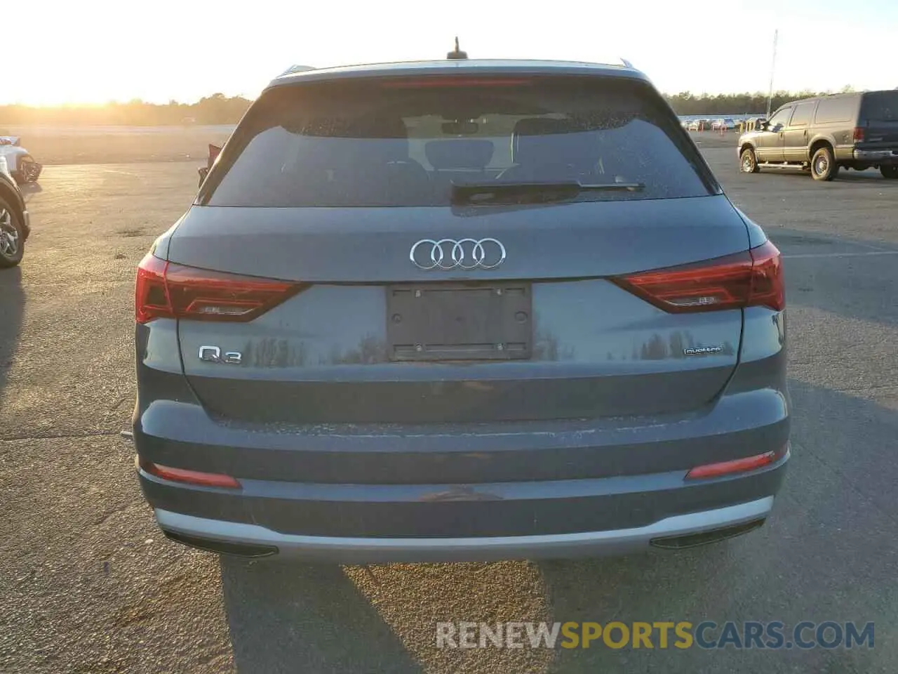 6 fotografías del automóvil dañado WA1AECF32L1014287 AUDI Q3 2020