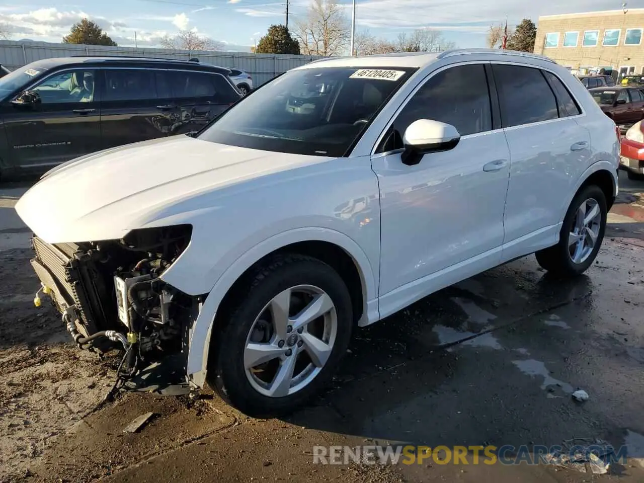 1 fotografías del automóvil dañado WA1AECF32L1038234 AUDI Q3 2020