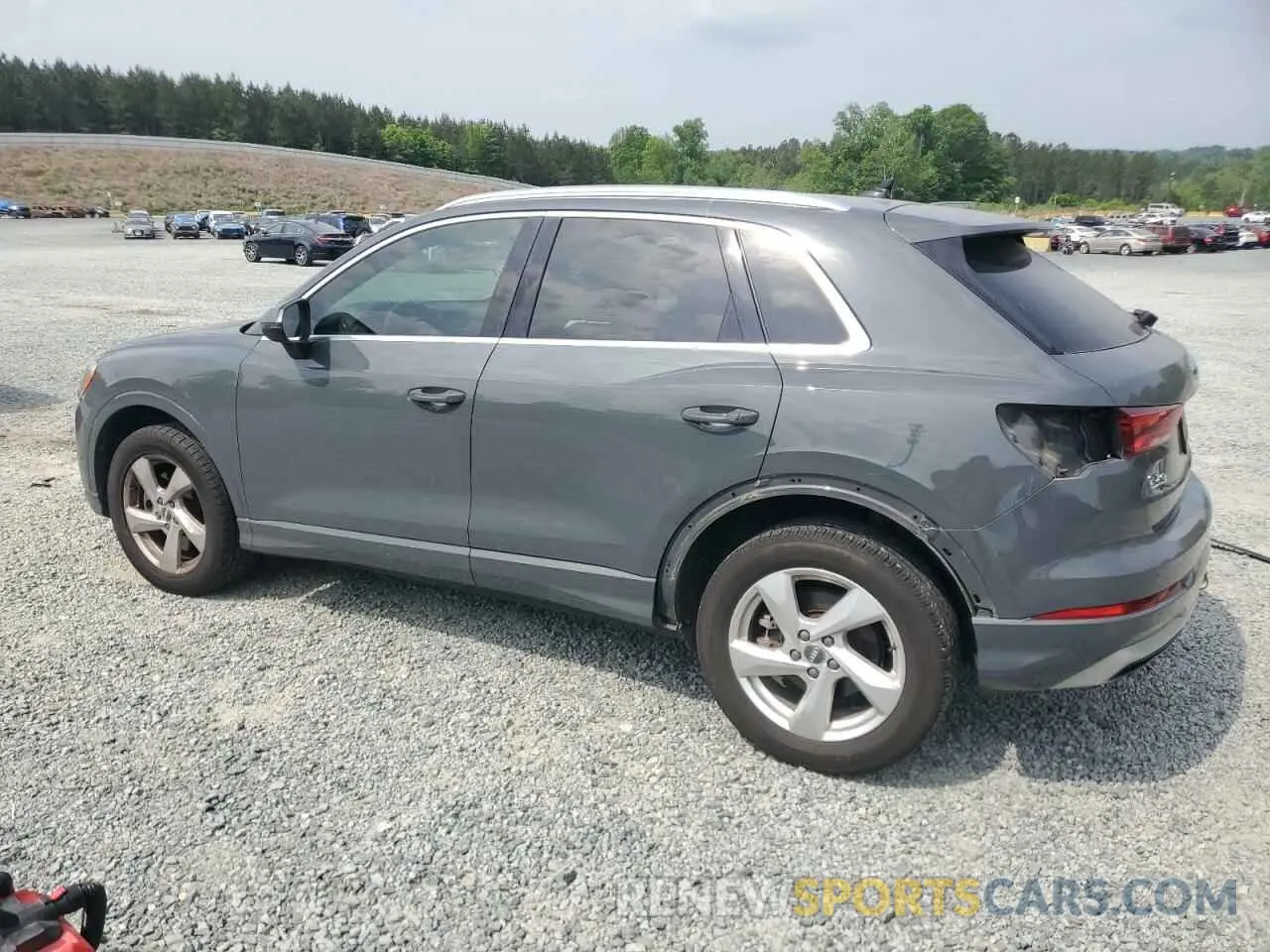 2 fotografías del automóvil dañado WA1AECF33L1008711 AUDI Q3 2020