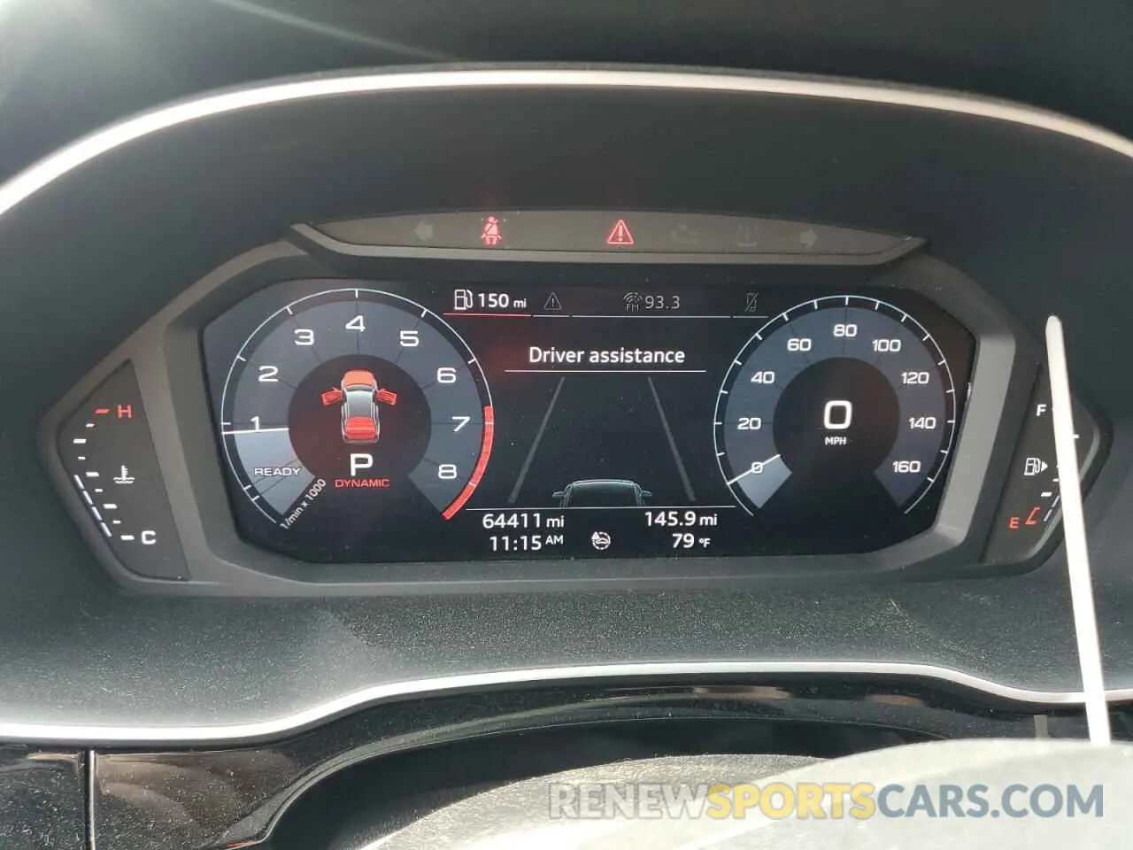 9 fotografías del automóvil dañado WA1AECF33L1008711 AUDI Q3 2020