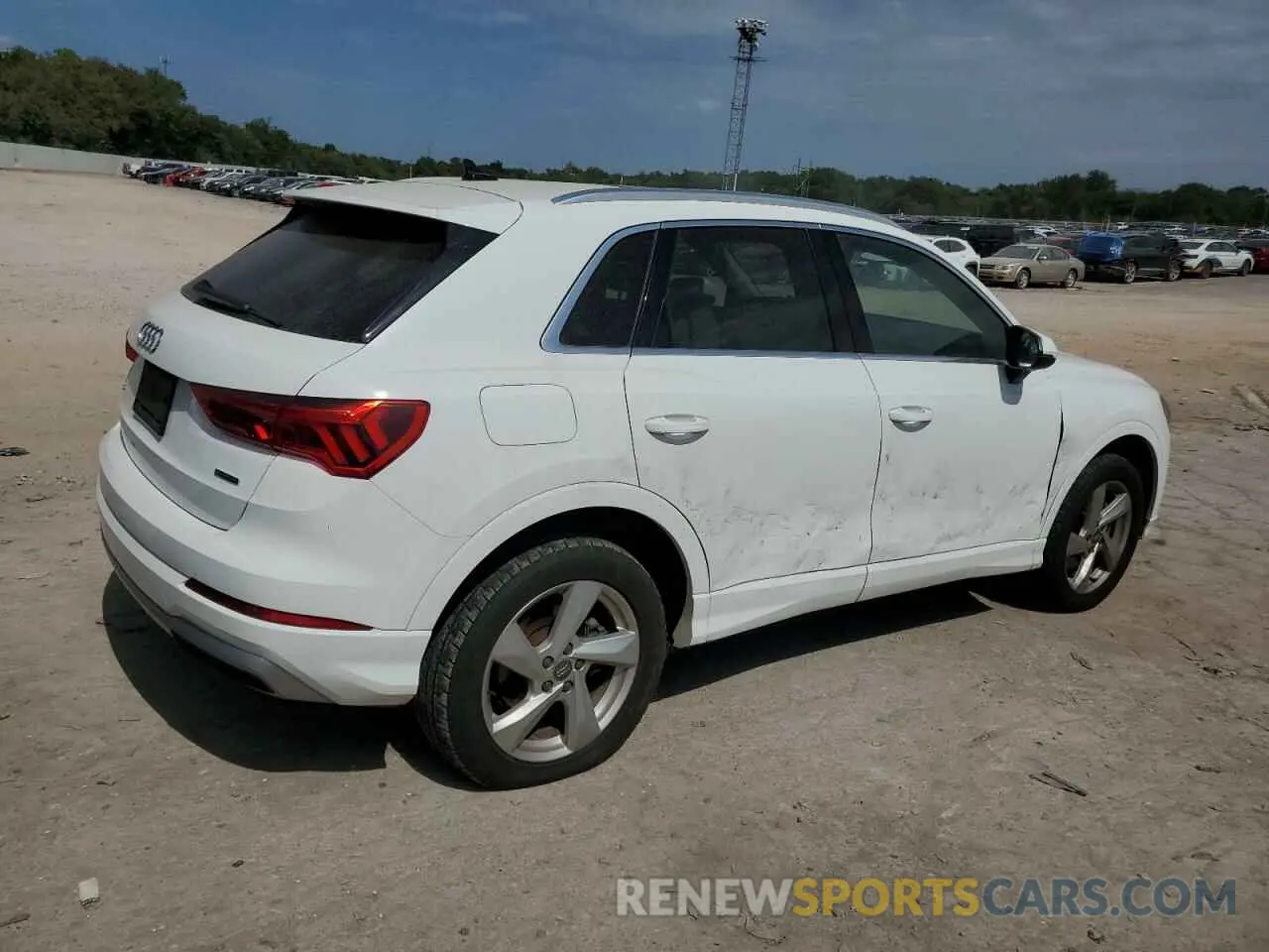 3 fotografías del automóvil dañado WA1AECF33L1031907 AUDI Q3 2020