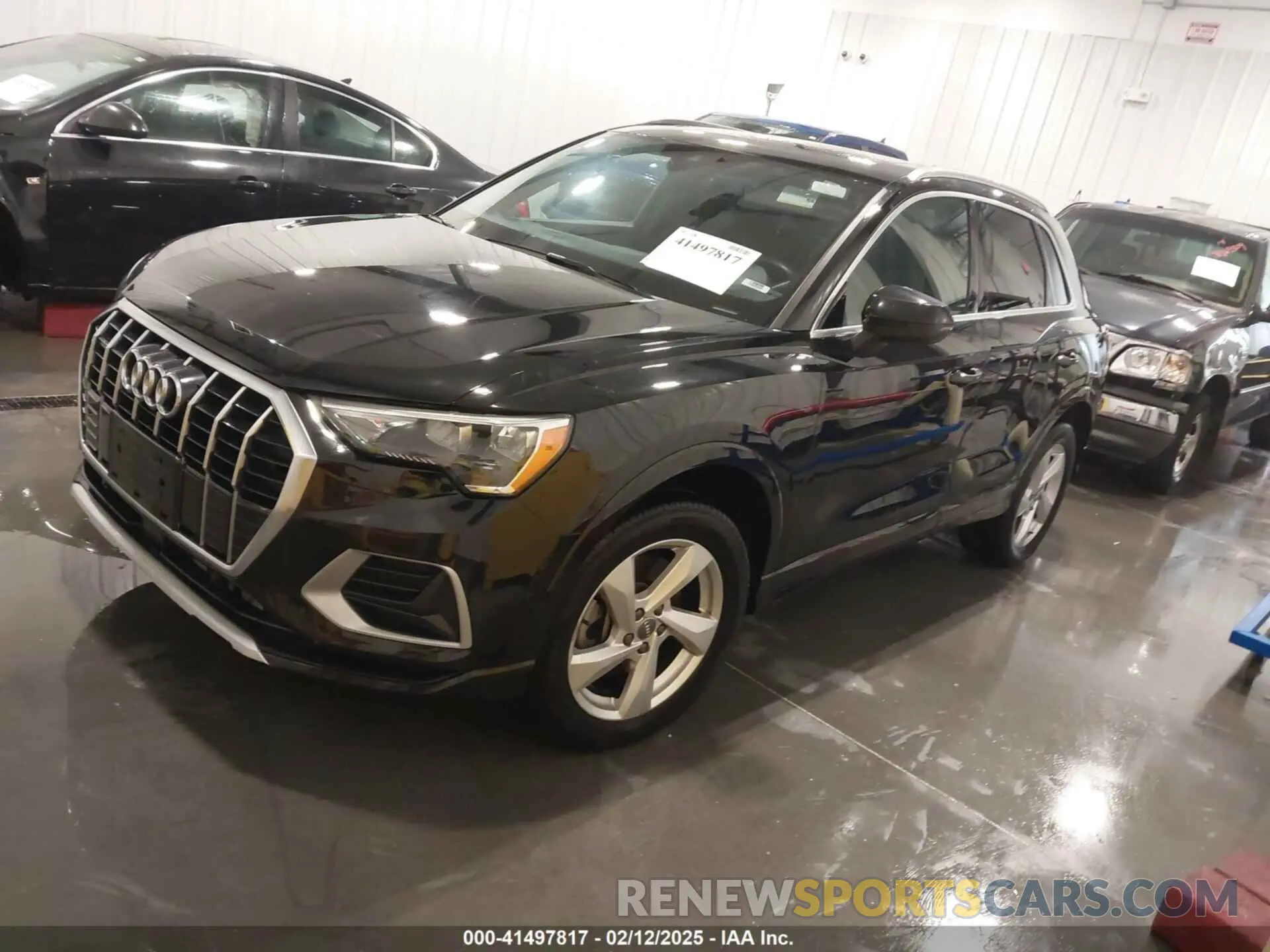 2 fotografías del automóvil dañado WA1AECF33L1035892 AUDI Q3 2020