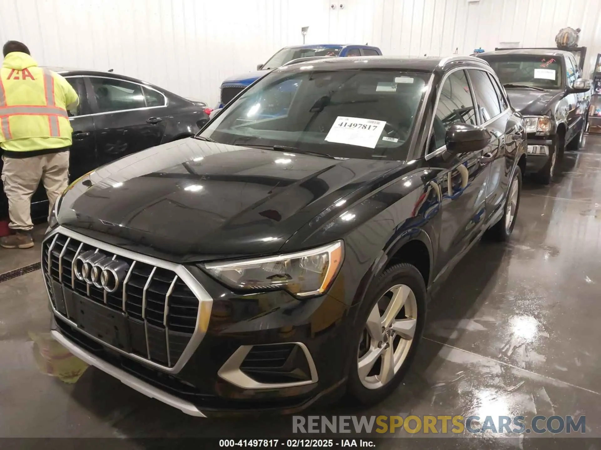 6 fotografías del automóvil dañado WA1AECF33L1035892 AUDI Q3 2020