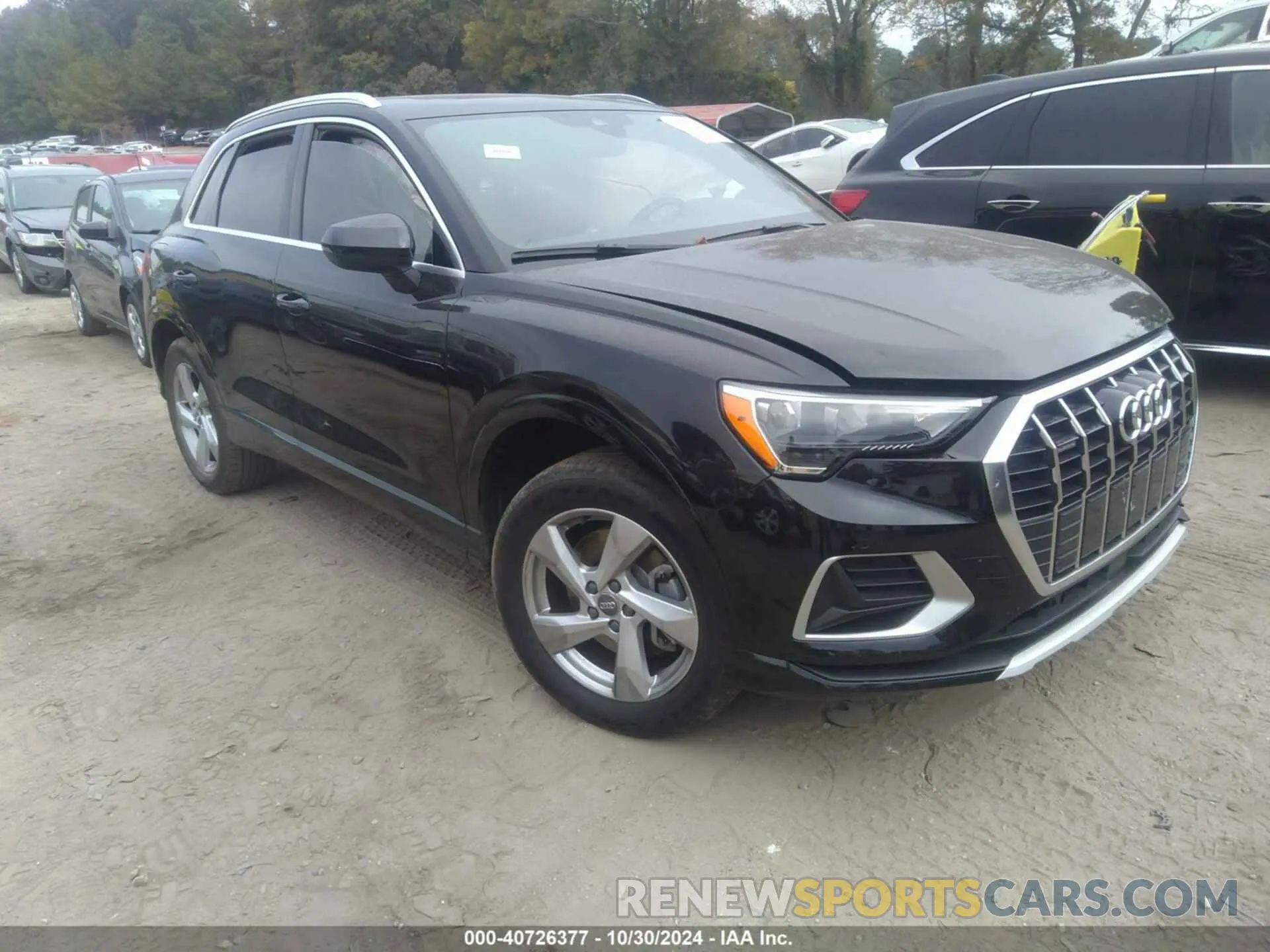 1 fotografías del automóvil dañado WA1AECF33L1098376 AUDI Q3 2020