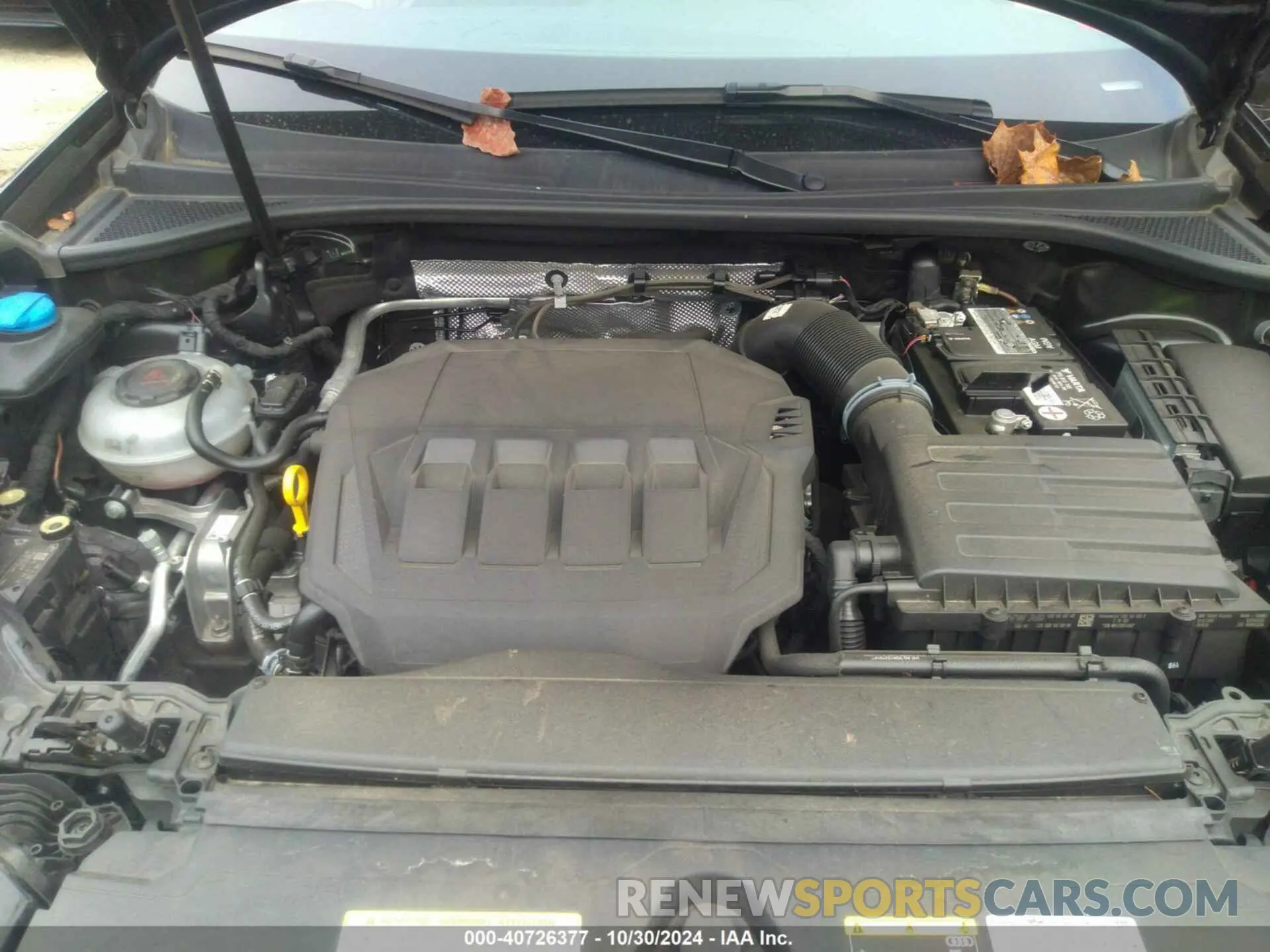 10 fotografías del automóvil dañado WA1AECF33L1098376 AUDI Q3 2020