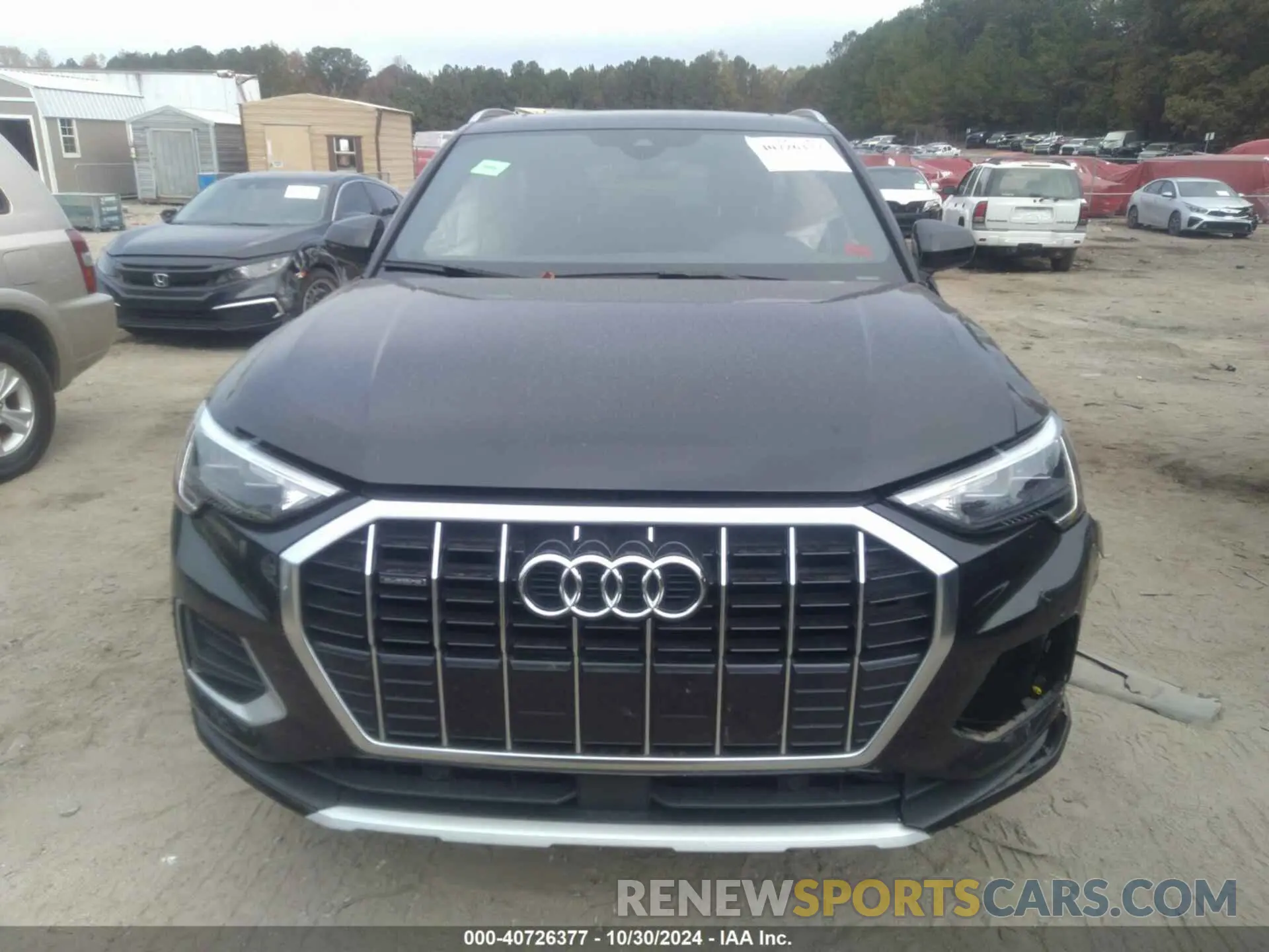 12 fotografías del automóvil dañado WA1AECF33L1098376 AUDI Q3 2020