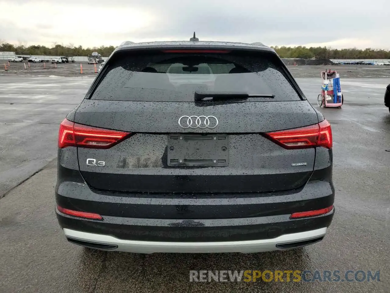 6 fotografías del automóvil dañado WA1AECF34L1024822 AUDI Q3 2020