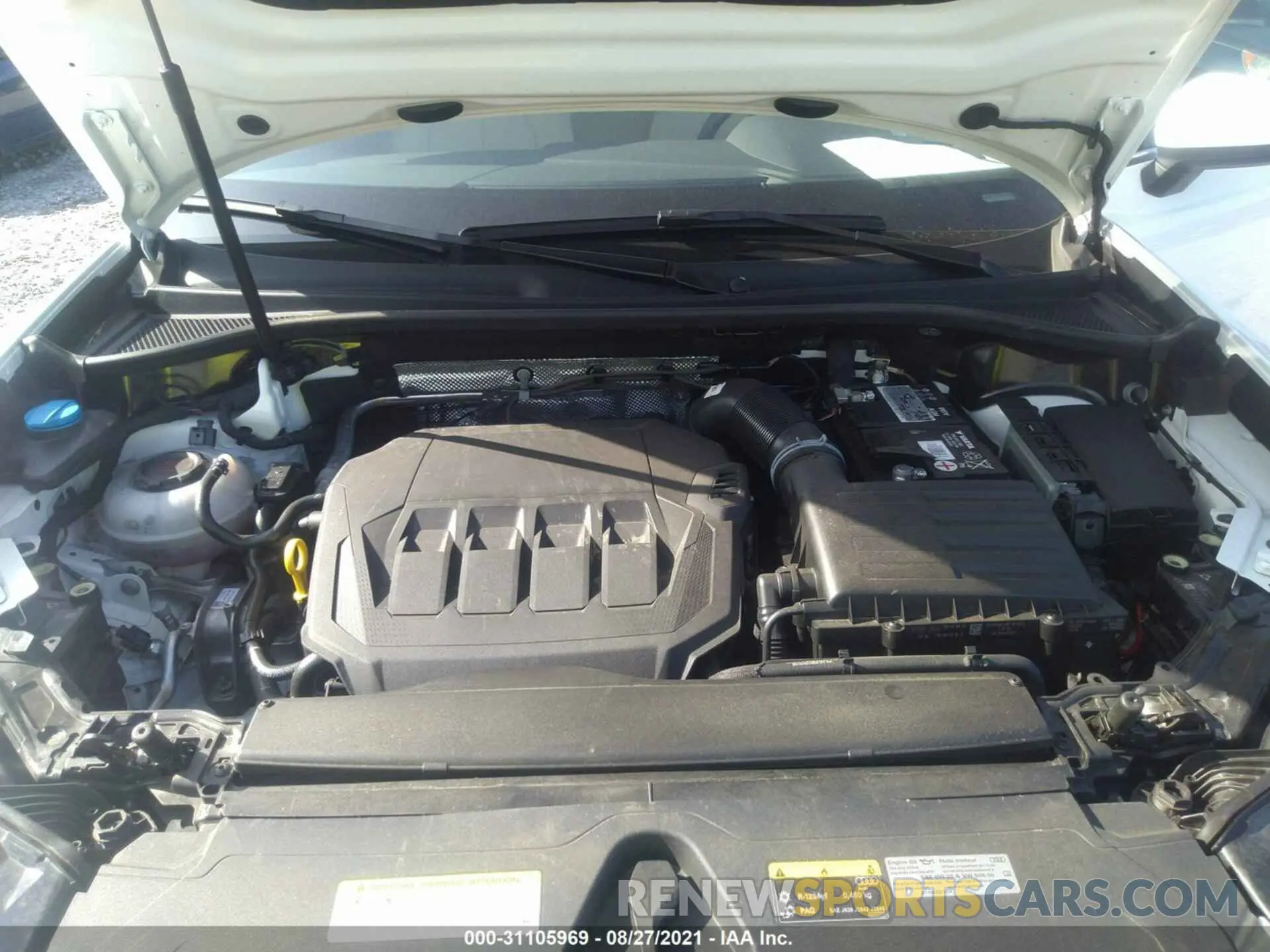 10 fotografías del automóvil dañado WA1AECF38L1025519 AUDI Q3 2020
