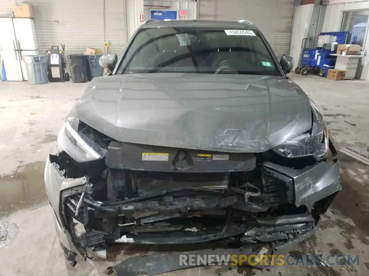 5 fotografías del automóvil dañado WA1AECF38L1053398 AUDI Q3 2020