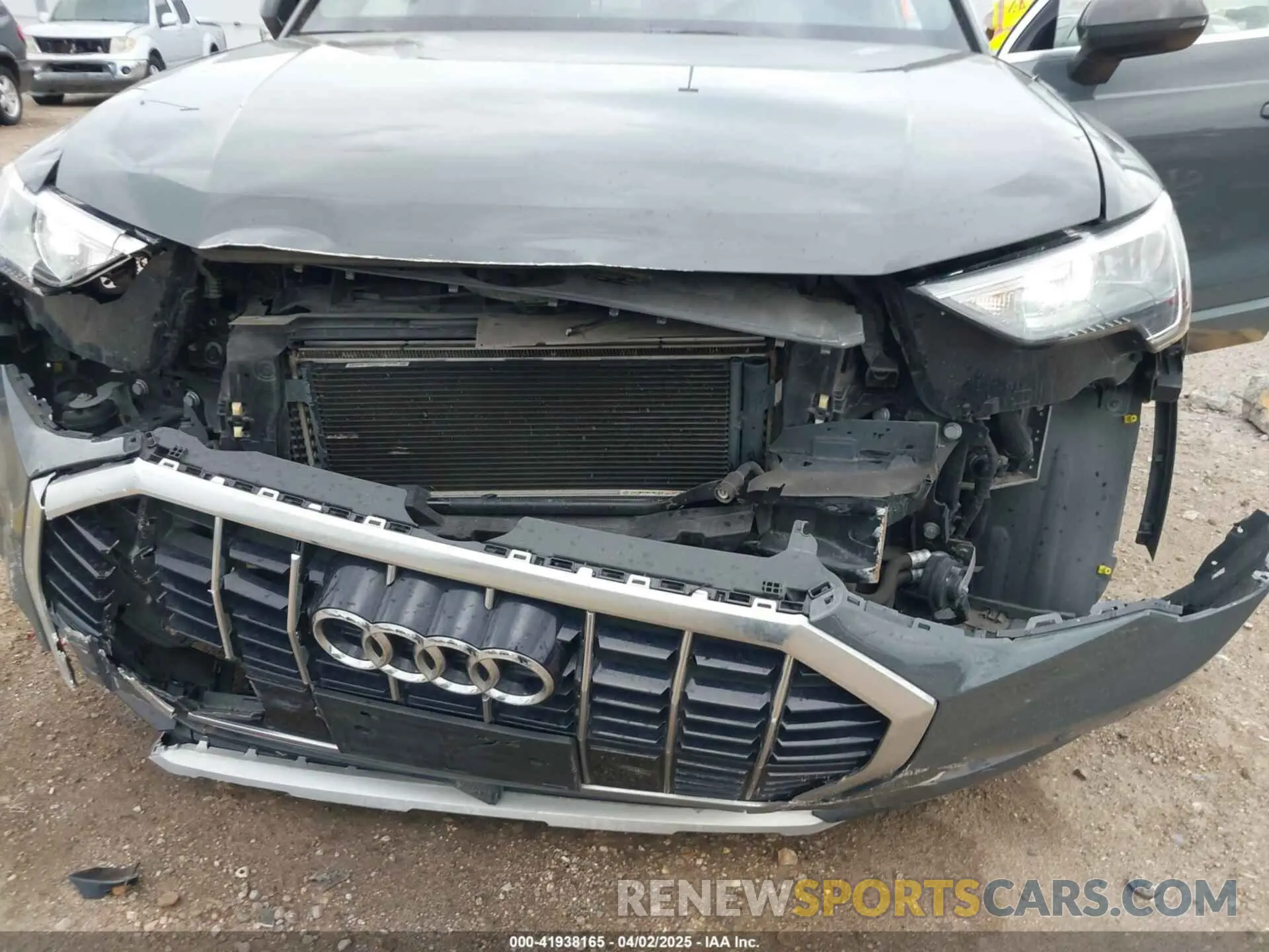 6 fotografías del automóvil dañado WA1AECF38L1090483 AUDI Q3 2020